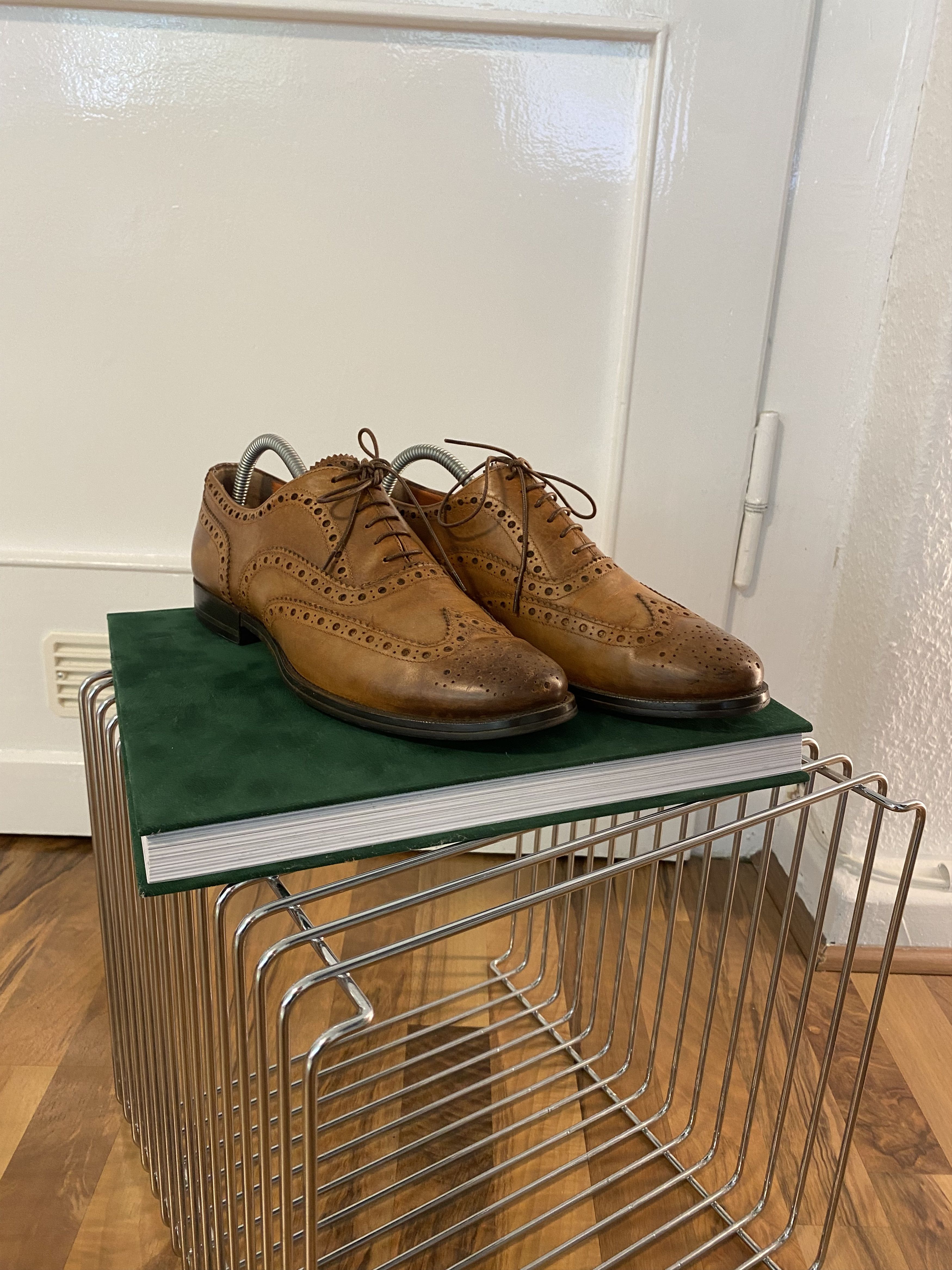Santoni Santoni Oxford Formal Shoes Size US 7.5 / EU 40-41 - 1 Thumbnail