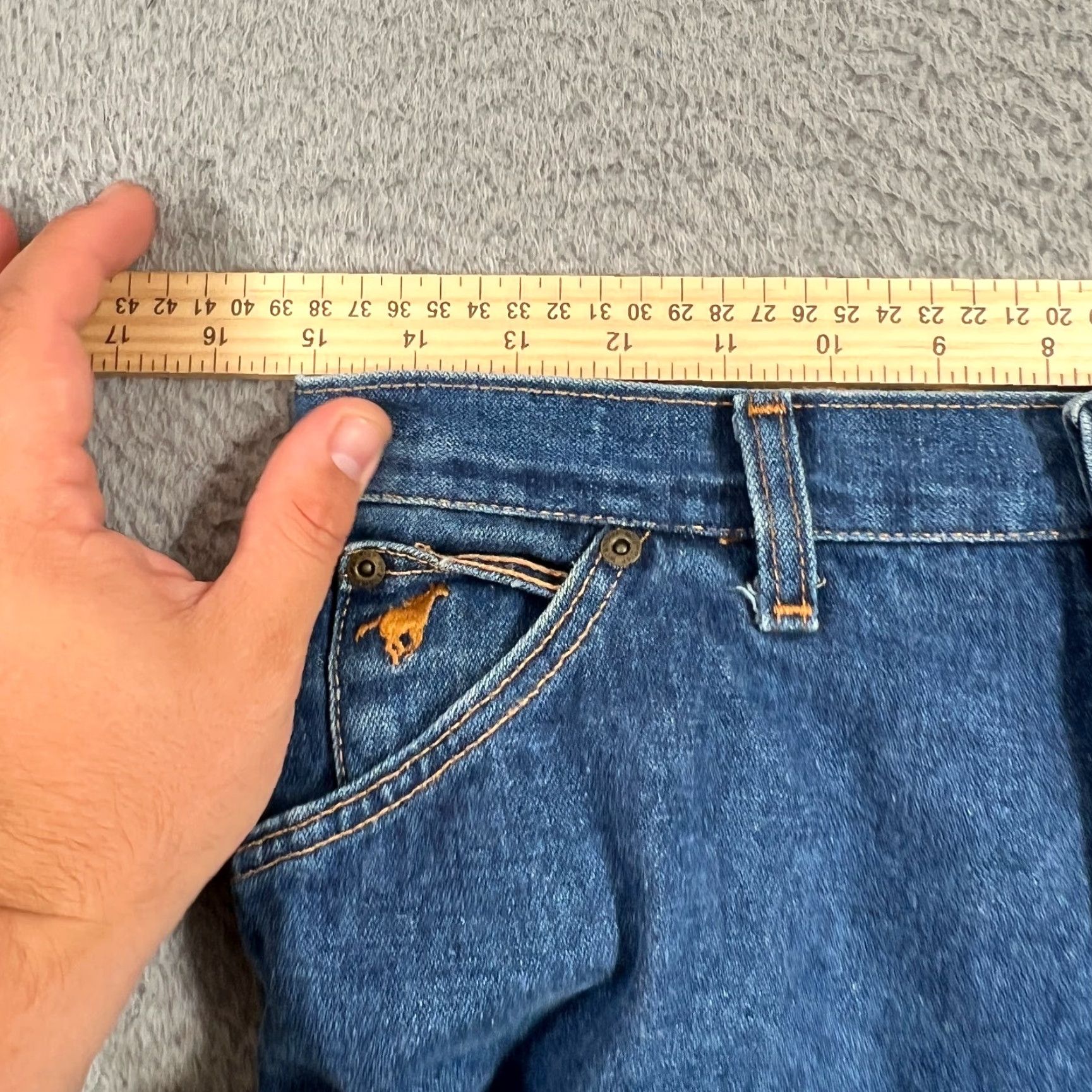 Wrangler VINTAGE Wrangler Jeans Women 30x31 Blue 80s 90s Cowboy Slim Tapered Denim Size 30" / US 8 / IT 44 - 7 Thumbnail