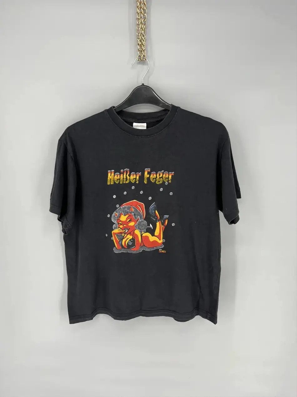 Other Vintage Y2K Humor “ Haiber Feger“ Size US M / EU 48-50 / 2 - 1 Thumbnail