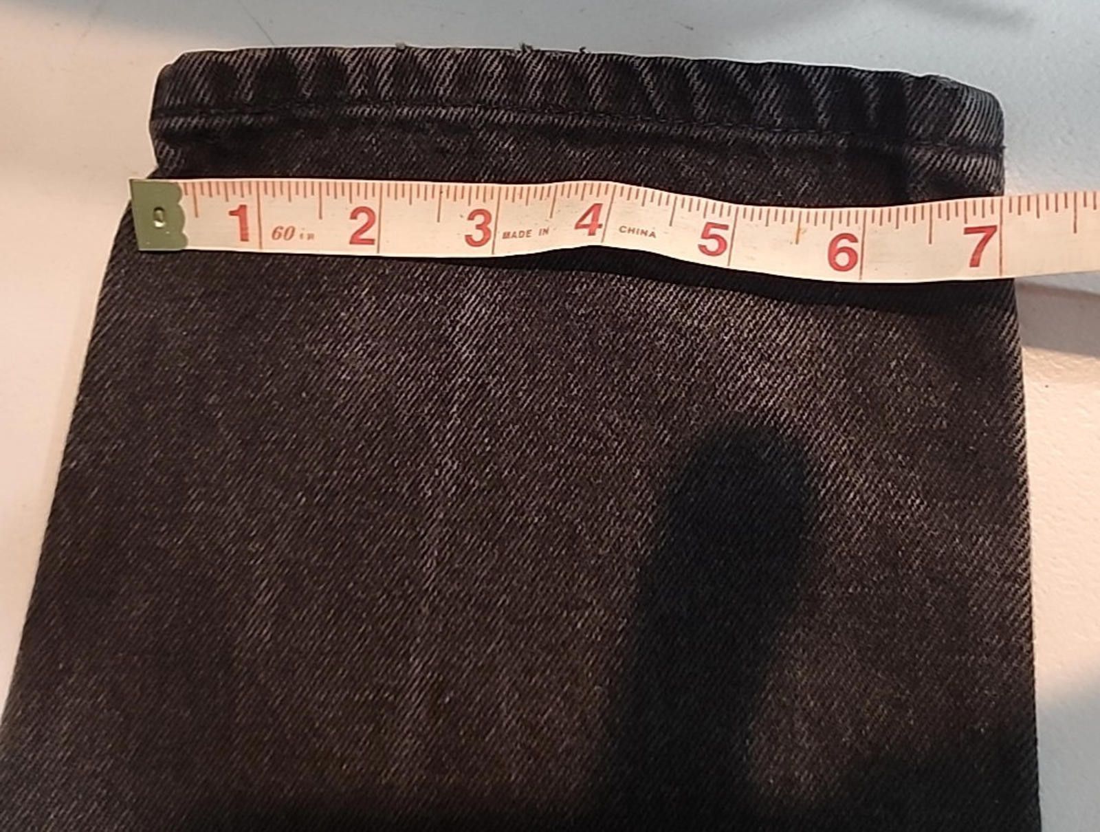 Levi's Levi's 550 Black Jeans Actual 34Wx31 Relaxed Fit Tapered Leg Size US 34 / EU 50 - 4 Thumbnail