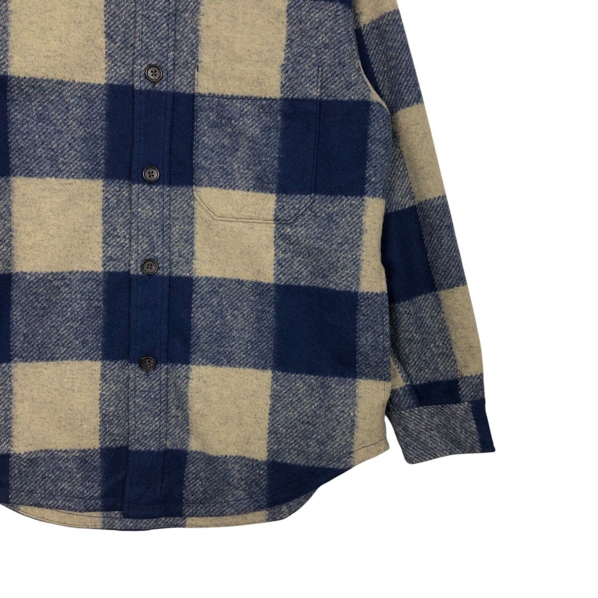 Japanese Brand Vintage Wool Chore Jacket Uniqlo Tartan Design Issey Miyake Size US M / EU 48-50 / 2 - 6 Thumbnail
