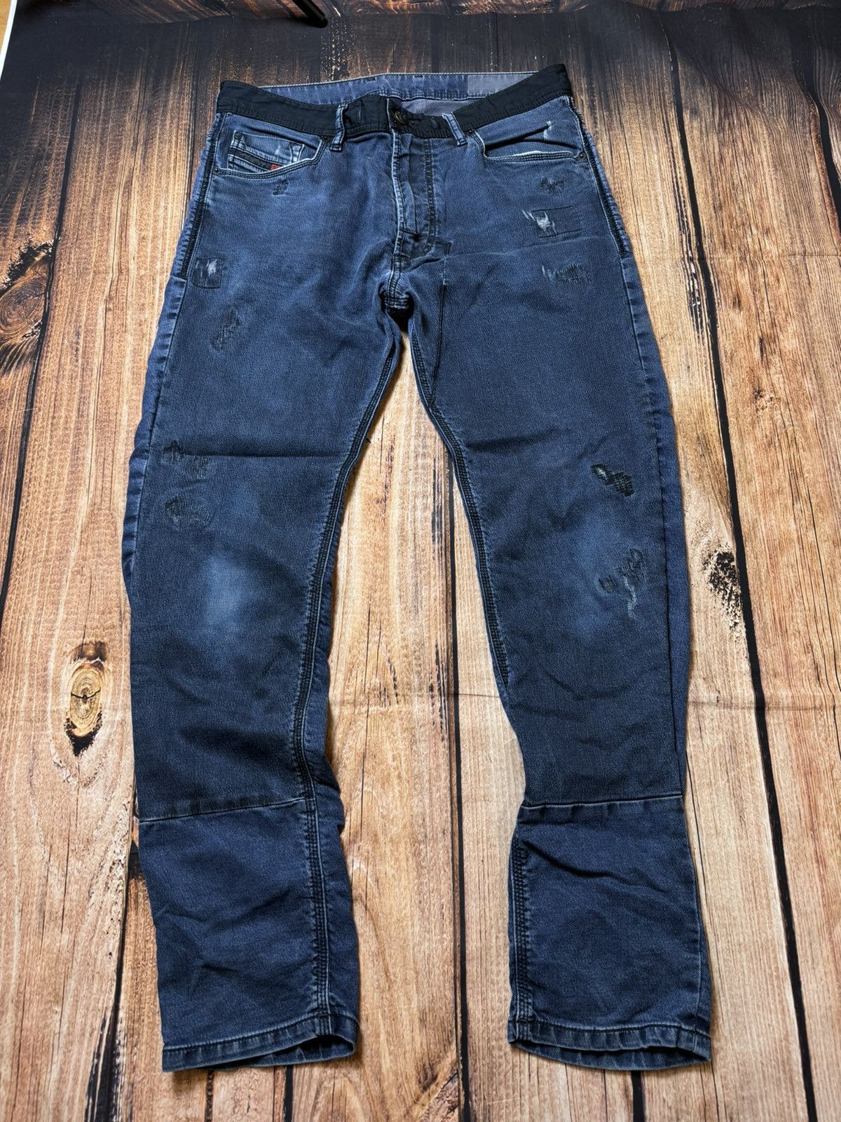 Diesel × Japanese Brand × Vintage skinny pants DIESEL y2k denim distressed Japan style Size US 30 / EU 46 - 1 Thumbnail