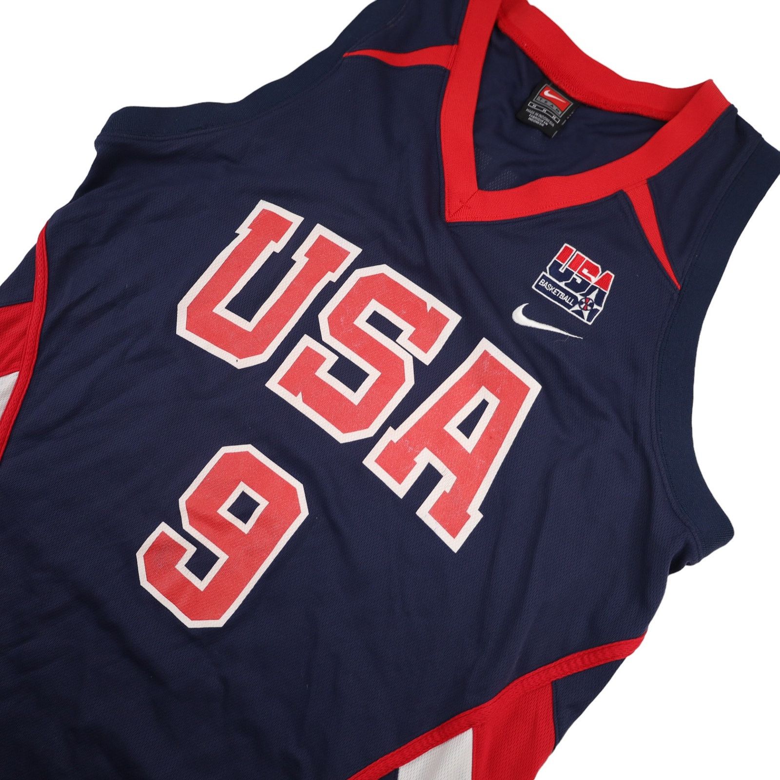 Nike × USA Olympics × Vintage Vintage Nike Team USA Dwyane Wade Olympics Jersey Size US M / EU 48-50 / 2 - 2 Thumbnail