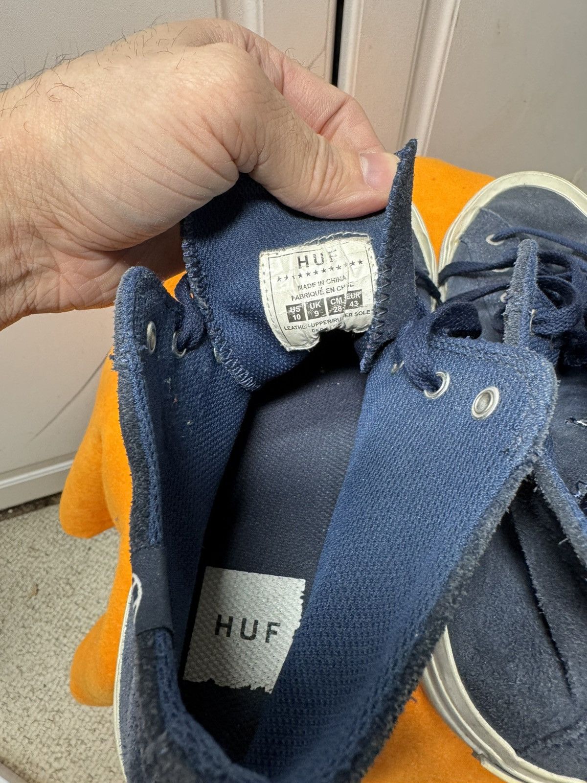 Huf High top suede huf sneakers Size US 10 / EU 43 - 6 Thumbnail