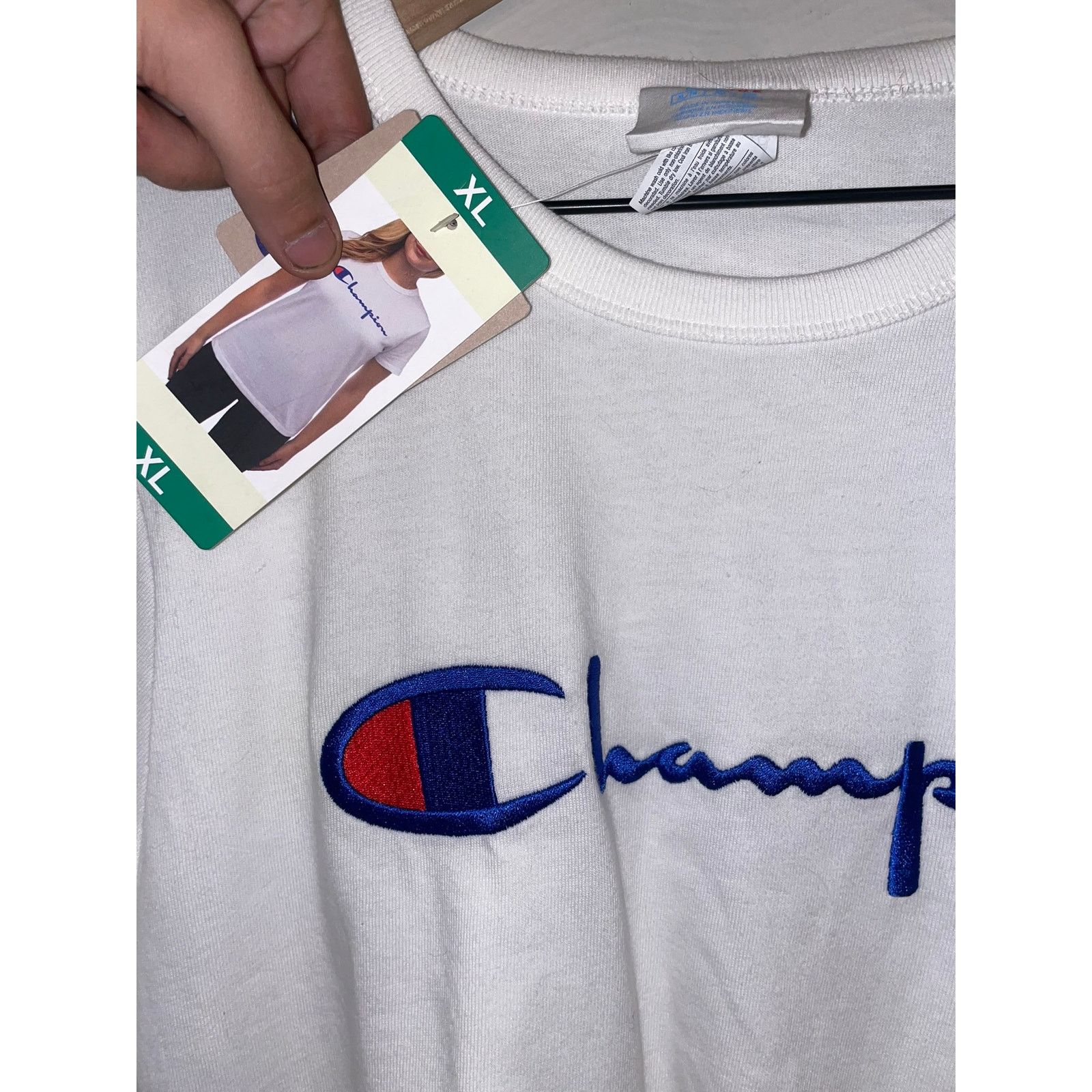 Champion Womens Y2K Champion Shirt New With Tags Top Tee XL Size XL / US 12-14 / IT 48-50 - 2 Thumbnail