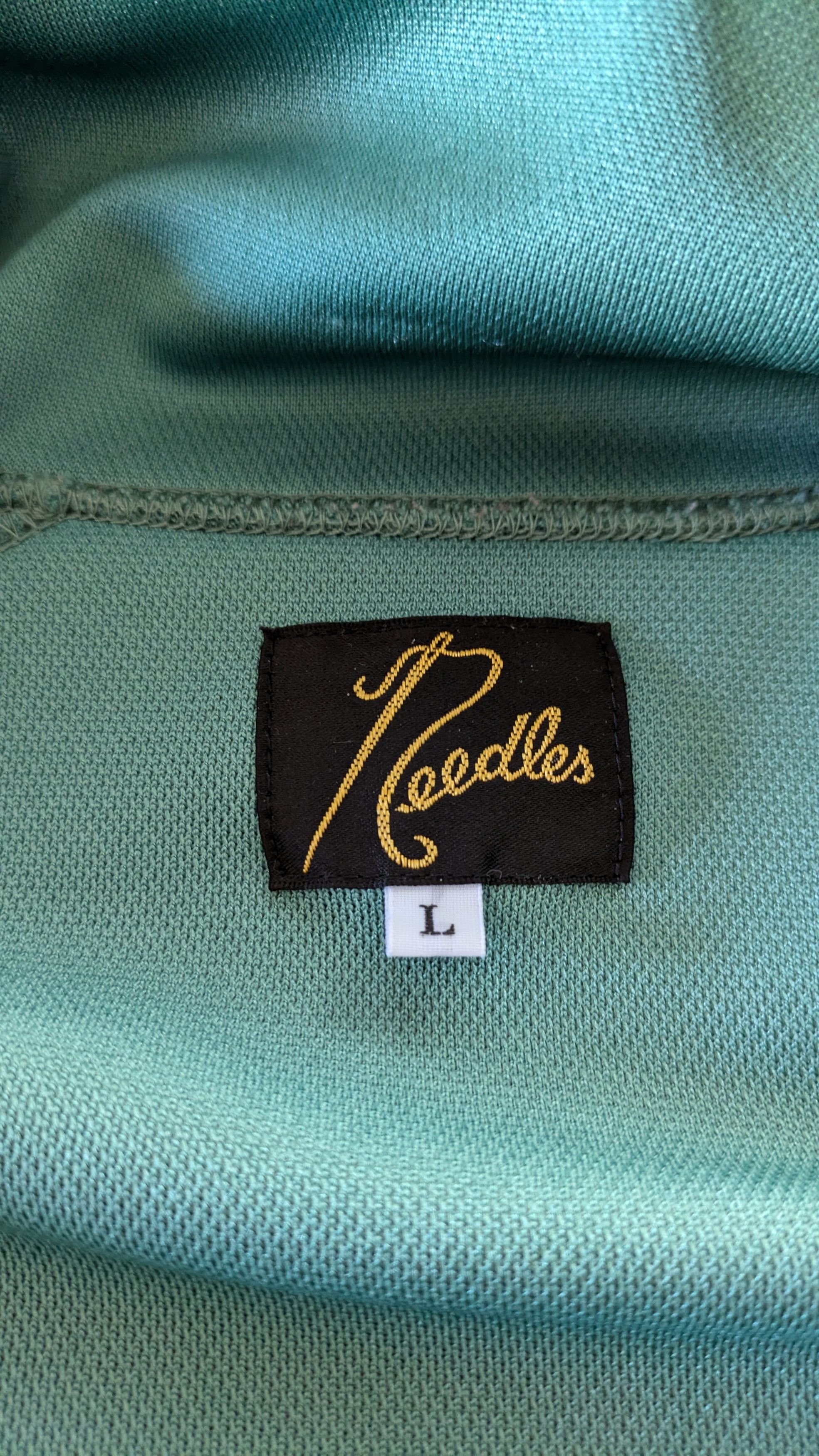 Japanese Brand × Needles × Nepenthes Needles Green Track Jacket Size Large Size US L / EU 52-54 / 3 - 3 Thumbnail