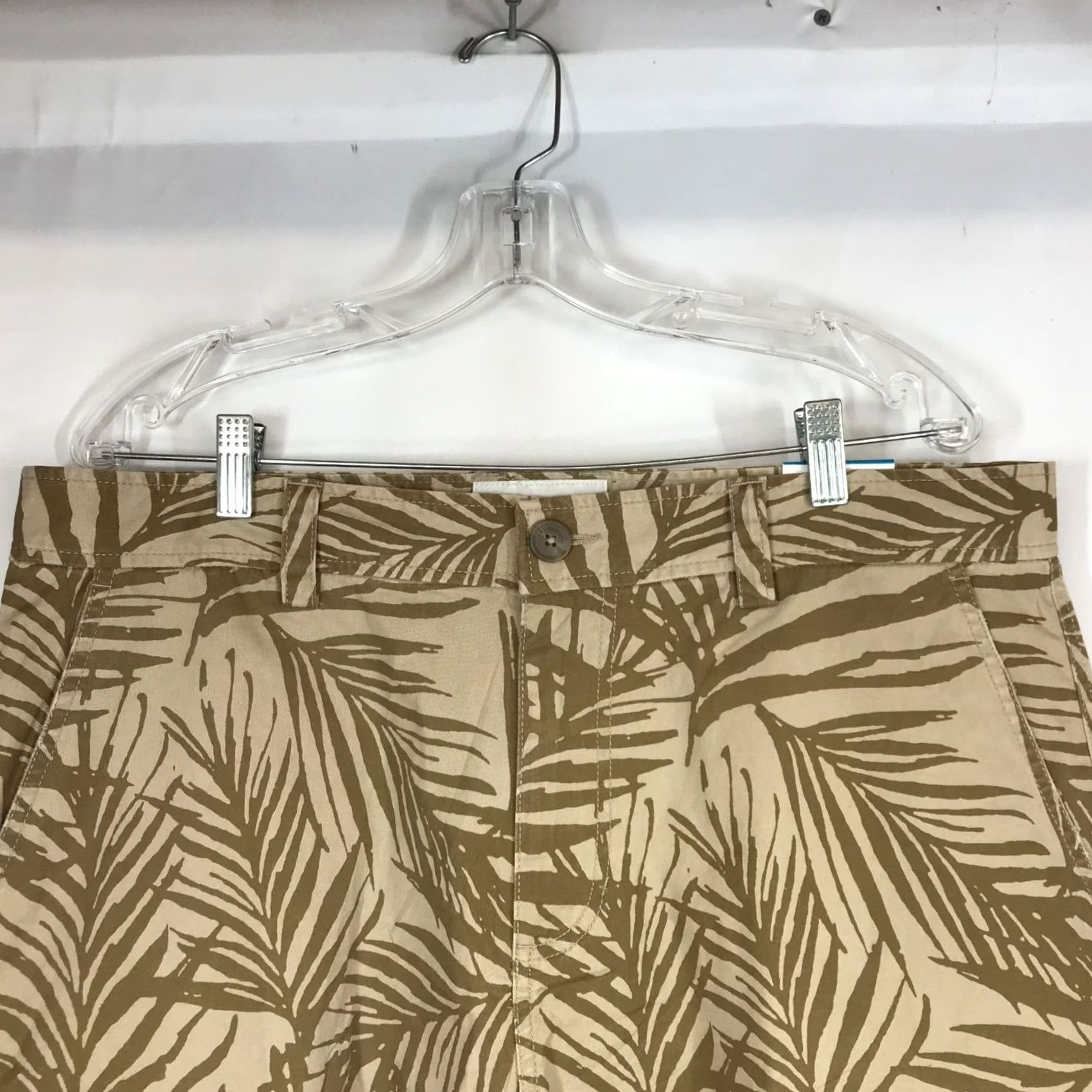 Vintage SUN + STONE Cargo Shorts Men's 36 TAN Cotton Blend Size US 36 / EU 52 - 2 Thumbnail