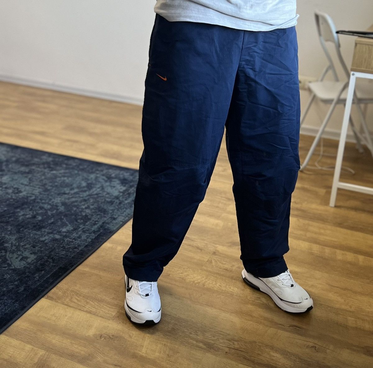 Nike Nike Vintage Track Pants Nylon ! Size US 30 / EU 46 - 4 Thumbnail