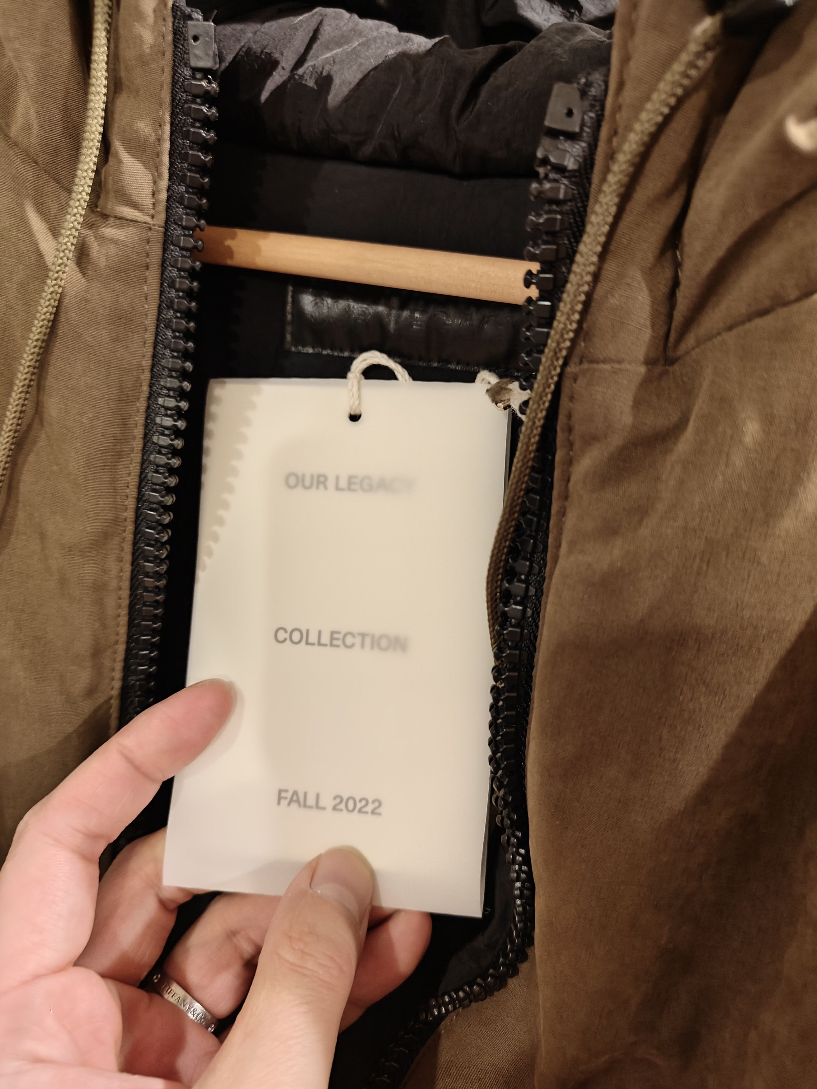 Our Legacy NWT VINTROSPEC PARKA Olive Wax Neo Nylon size 46 S Size US S / EU 44-46 / 1 - 5 Thumbnail