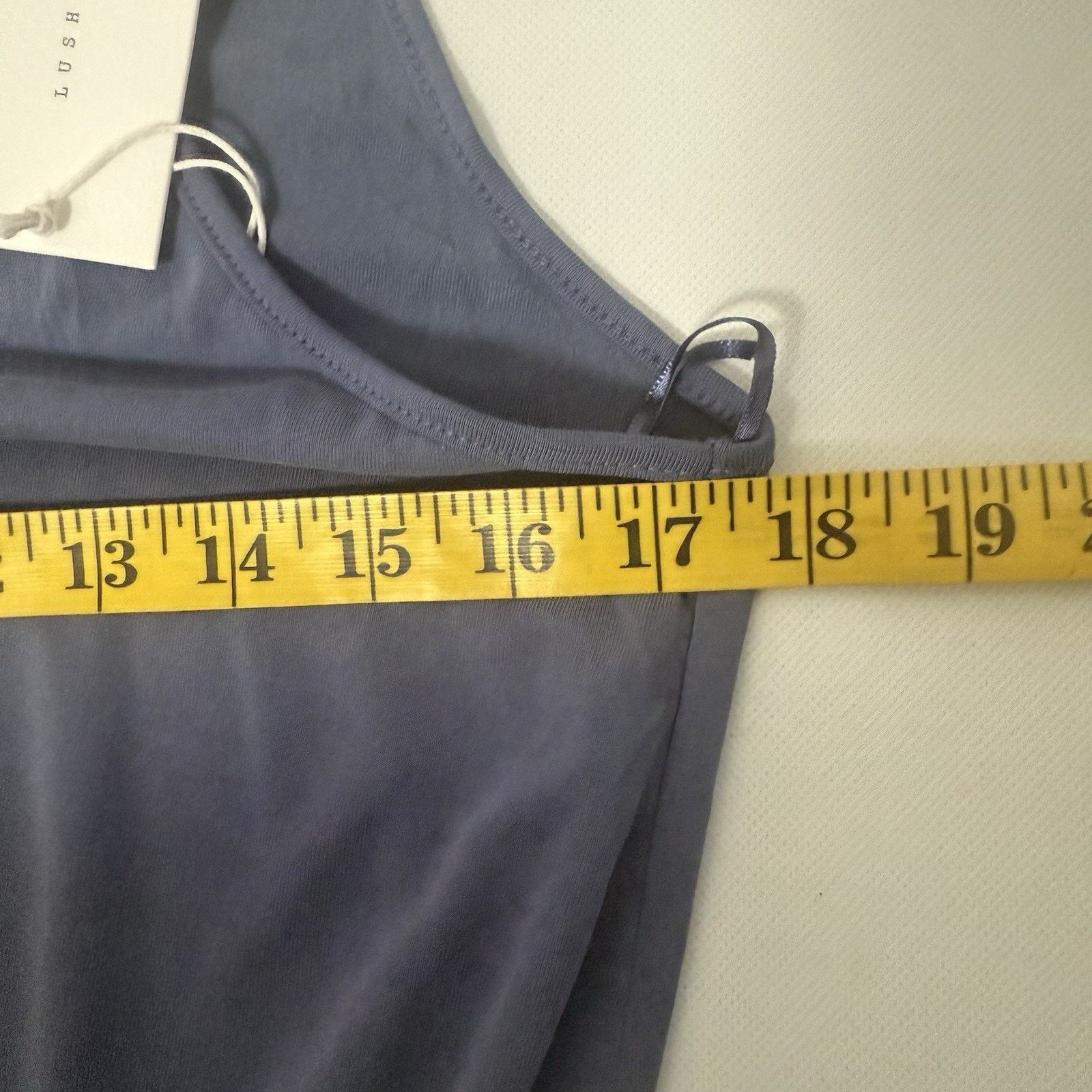 Other Lush Dress Blue Mood And Melody Modal Hi Low Slip Straps Size S / US 4 / IT 40 - 7 Thumbnail