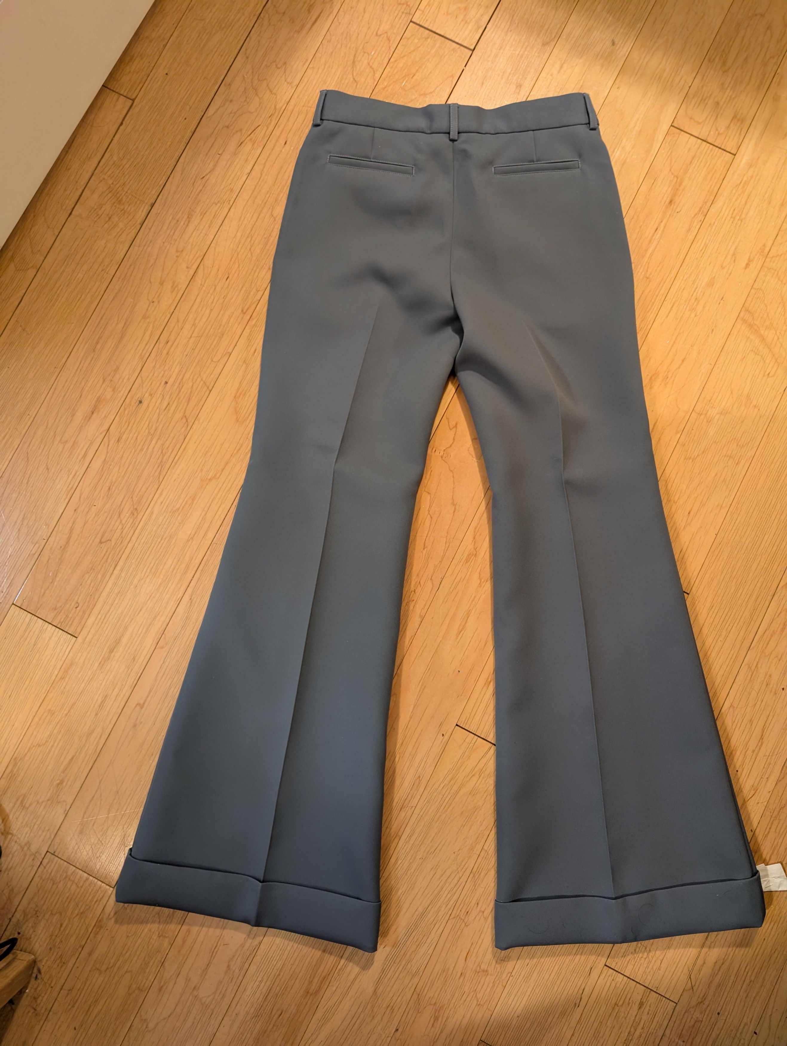 Acne Studios Acne Studios NWT Blue Low-rise wide-leg Pants Flares Size 28" / US 6 / IT 42 - 2 Thumbnail