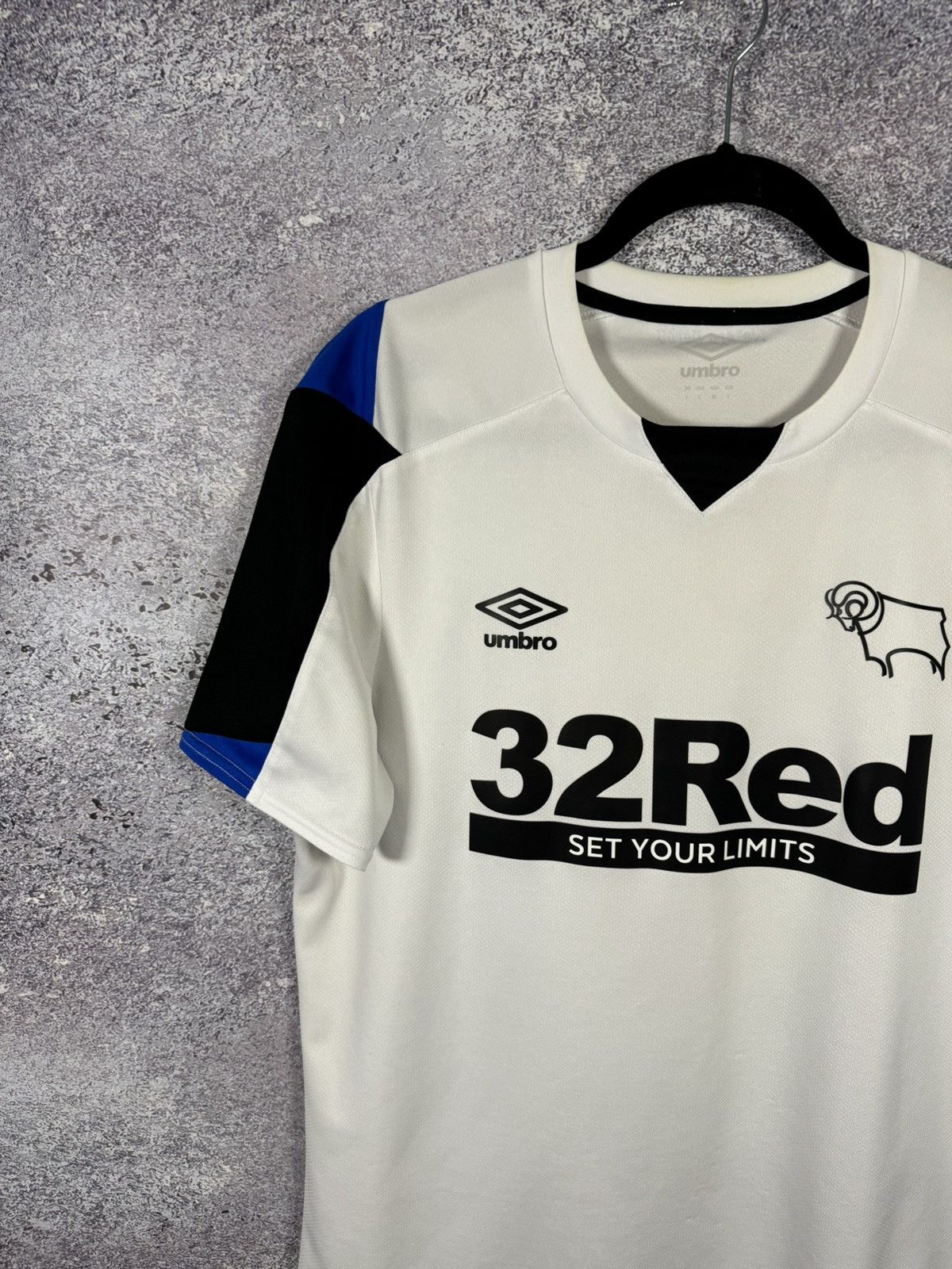 Umbro × Vintage Vintage Derby County 2021/22 Umbro Soccer Jersey Blokcore L Size US L / EU 52-54 / 3 - 3 Thumbnail