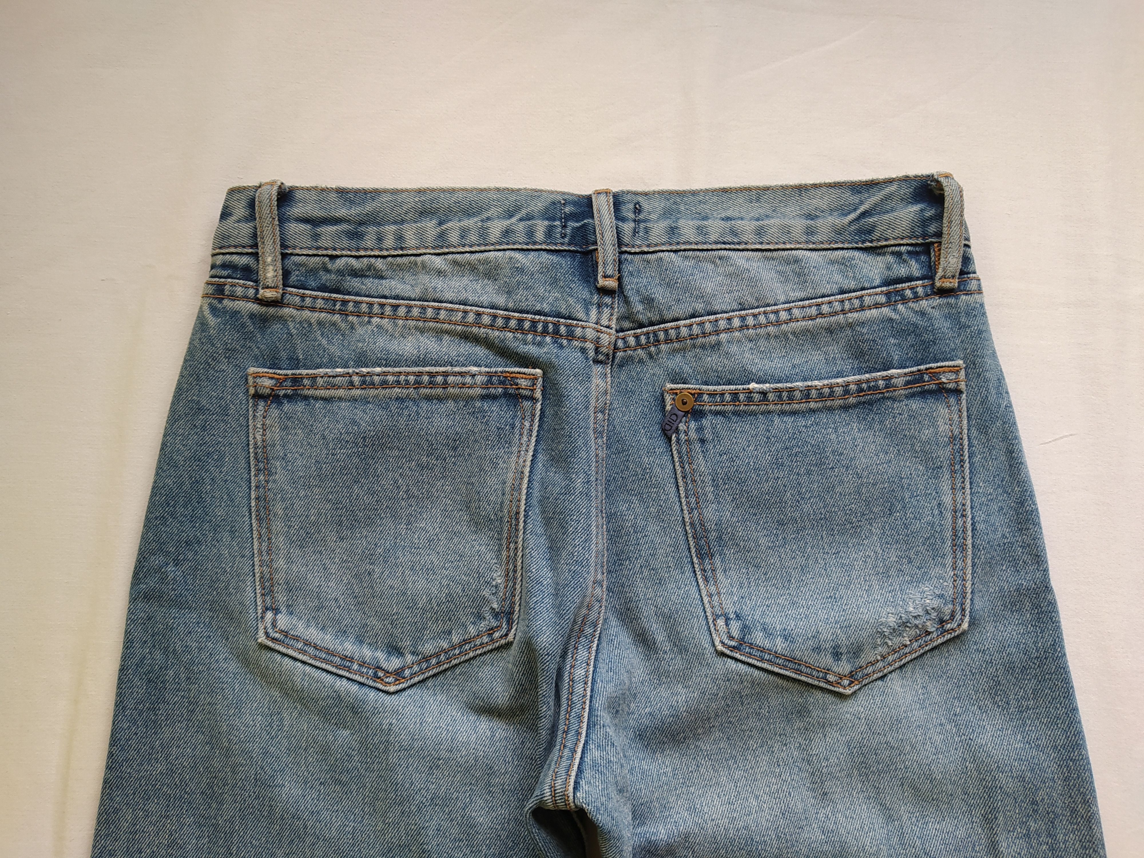 Jimmy Taverniti D-ID by Jimmy Taverniti distressed jeans Size 26" / US 2 / IT 38 - 7 Thumbnail