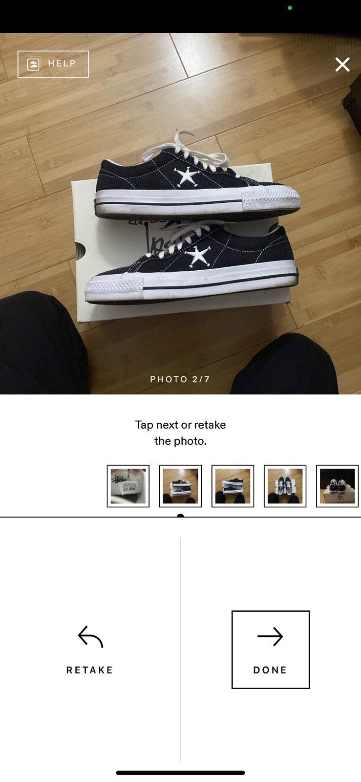 Converse × Stussy Stussy X Converse 1 Star Size US 8.5 / EU 41-42 - 2 Thumbnail