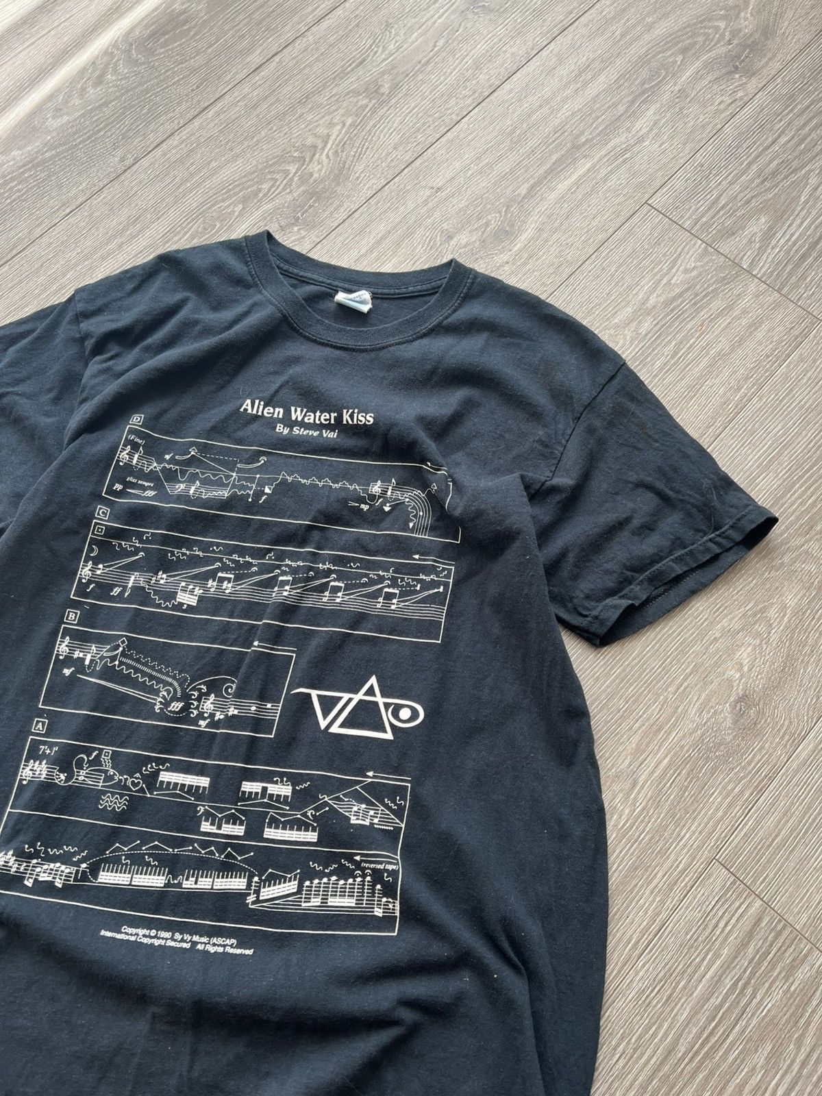 Other Alien Water Kiss by Steve Vai Black T-Shirt Size US L / EU 52-54 / 3 - 4 Thumbnail