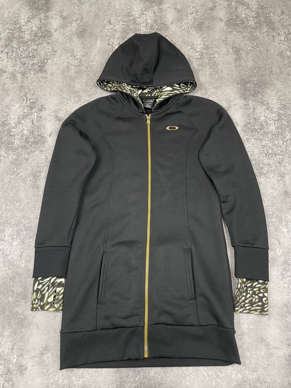 Oakley Oakley Women Long Hoodie Zip Black Size S Size S / US 4 / IT 40 - 1 Thumbnail