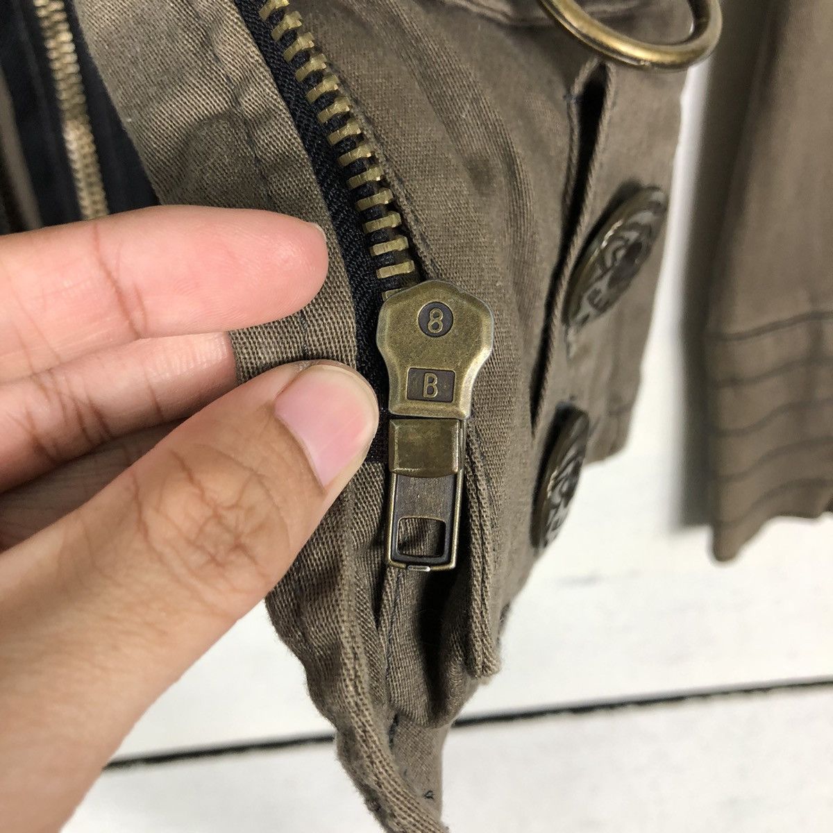 Japanese Brand 🔥Vintage Cropped Biker Jacket DIA Japan Issey Miyake Size US M / EU 48-50 / 2 - 17 Thumbnail