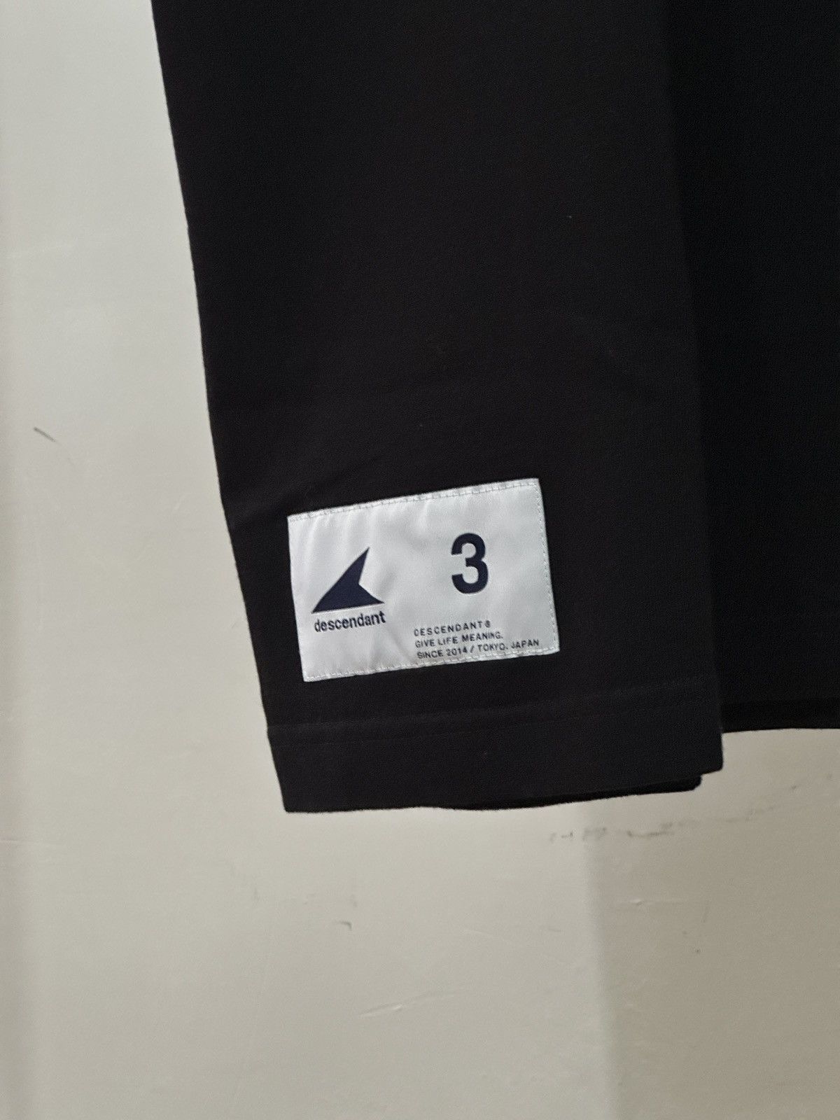 Descendant Descendant CTS SS24 tee "Black" - L Size US L / EU 52-54 / 3 - 6 Thumbnail