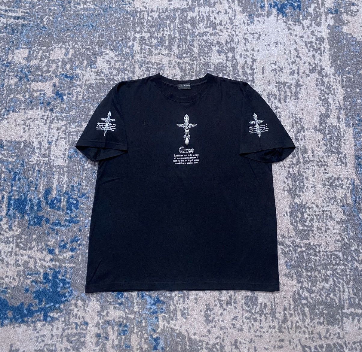 If Six Was Nine Y2K Japanes Mind Game’s Cross Symbol Tee Size US L / EU 52-54 / 3 - 1 Thumbnail