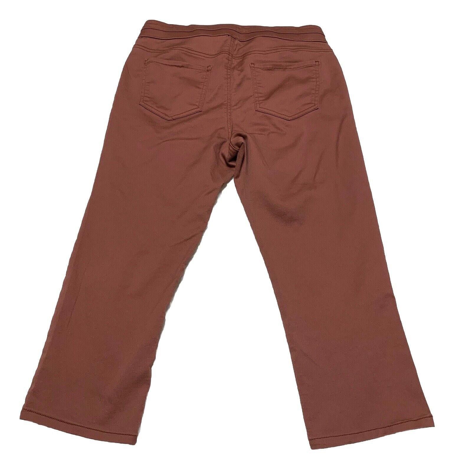 Other Soho Women's M High Waist Legging Pink Mauve Cropped Size 32" / US 10 / IT 46 - 2 Thumbnail