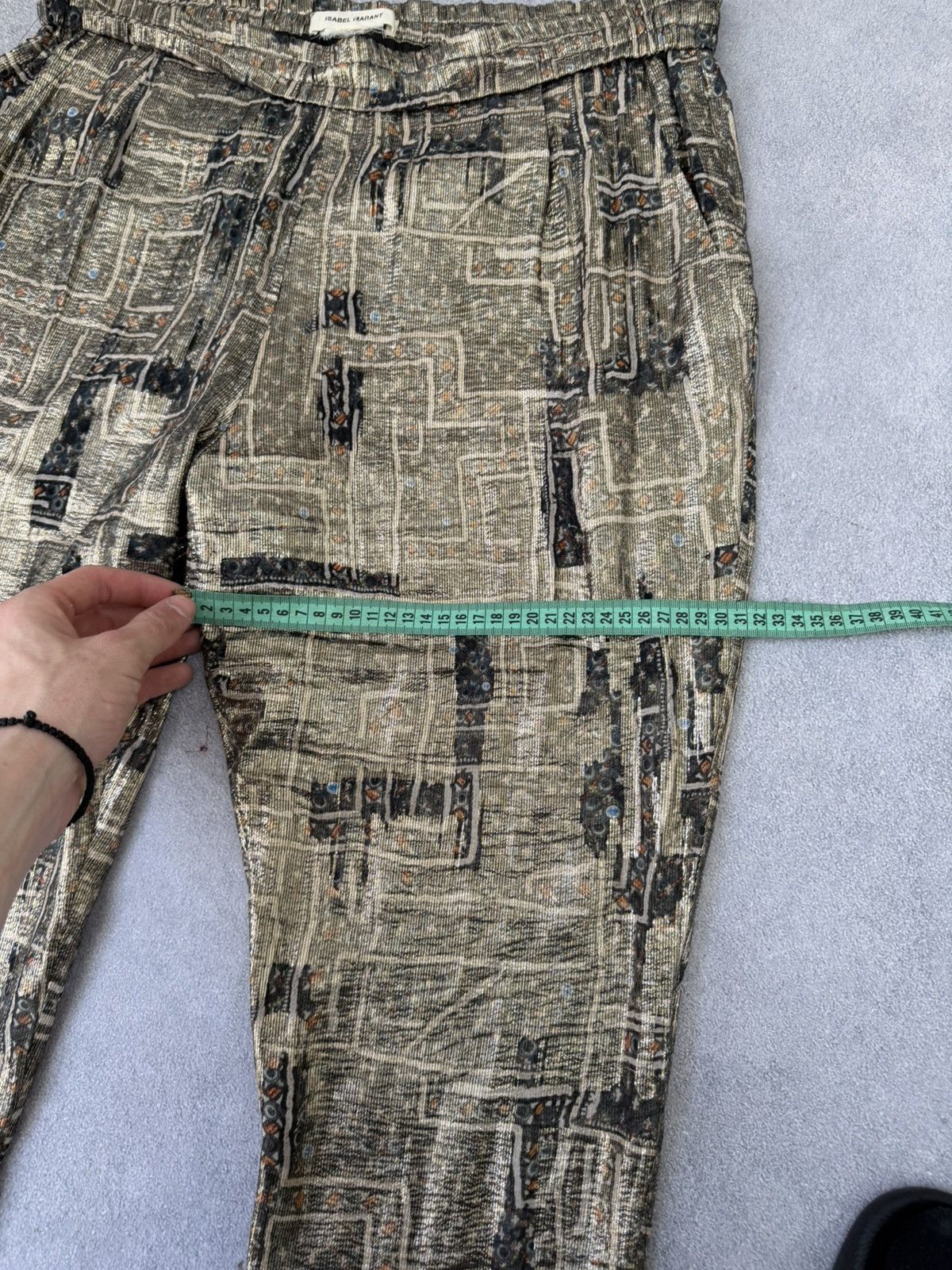 H&M × Isabel Marant Isabel Marant x H&M Limited Edition Elastic Waists Pants Size 34" / US 12 / IT 48 - 11 Thumbnail