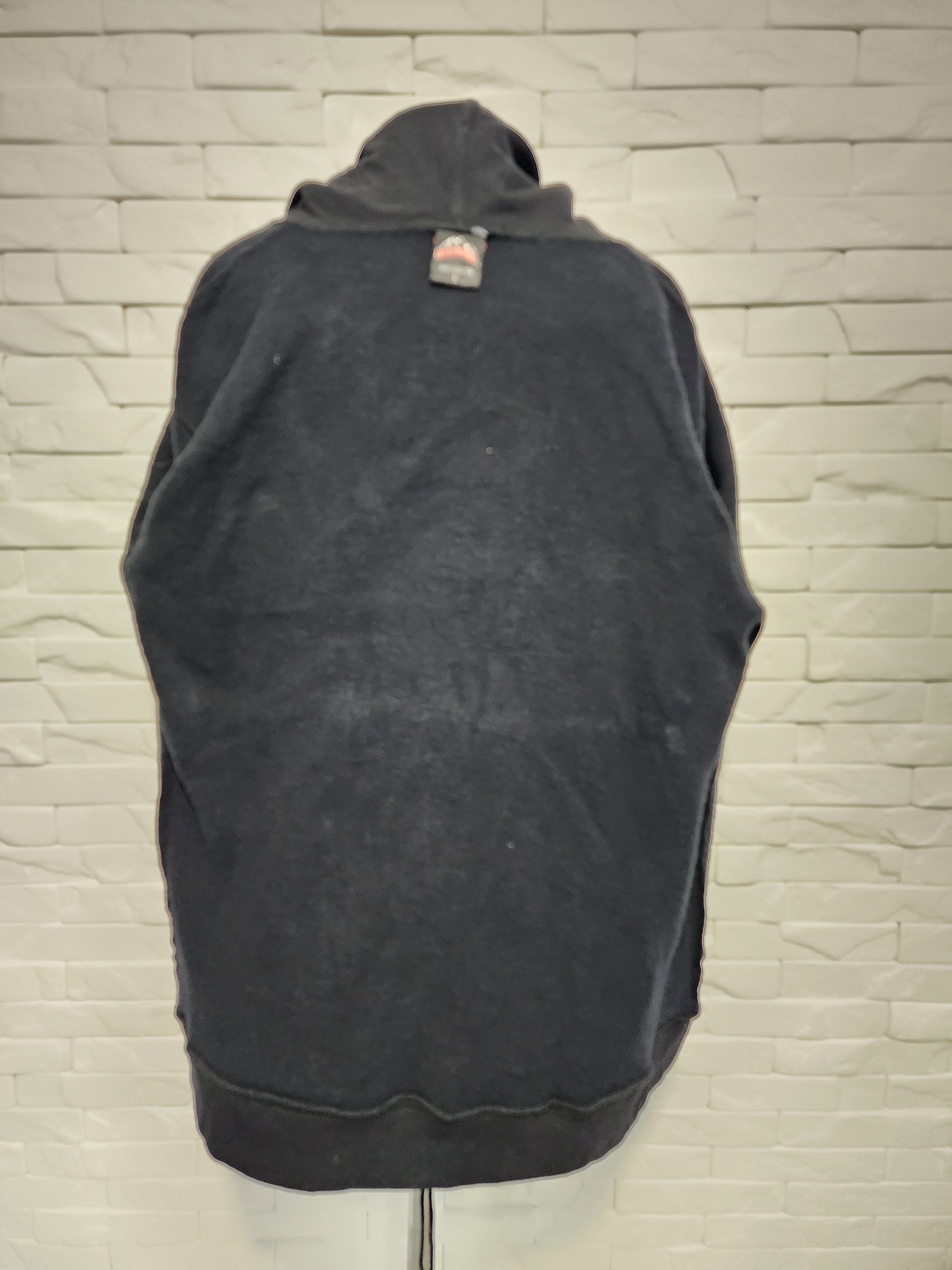 Uniqlo Black warm and comfortable men's hooded jacket. Size US L / EU 52-54 / 3 - 7 Thumbnail