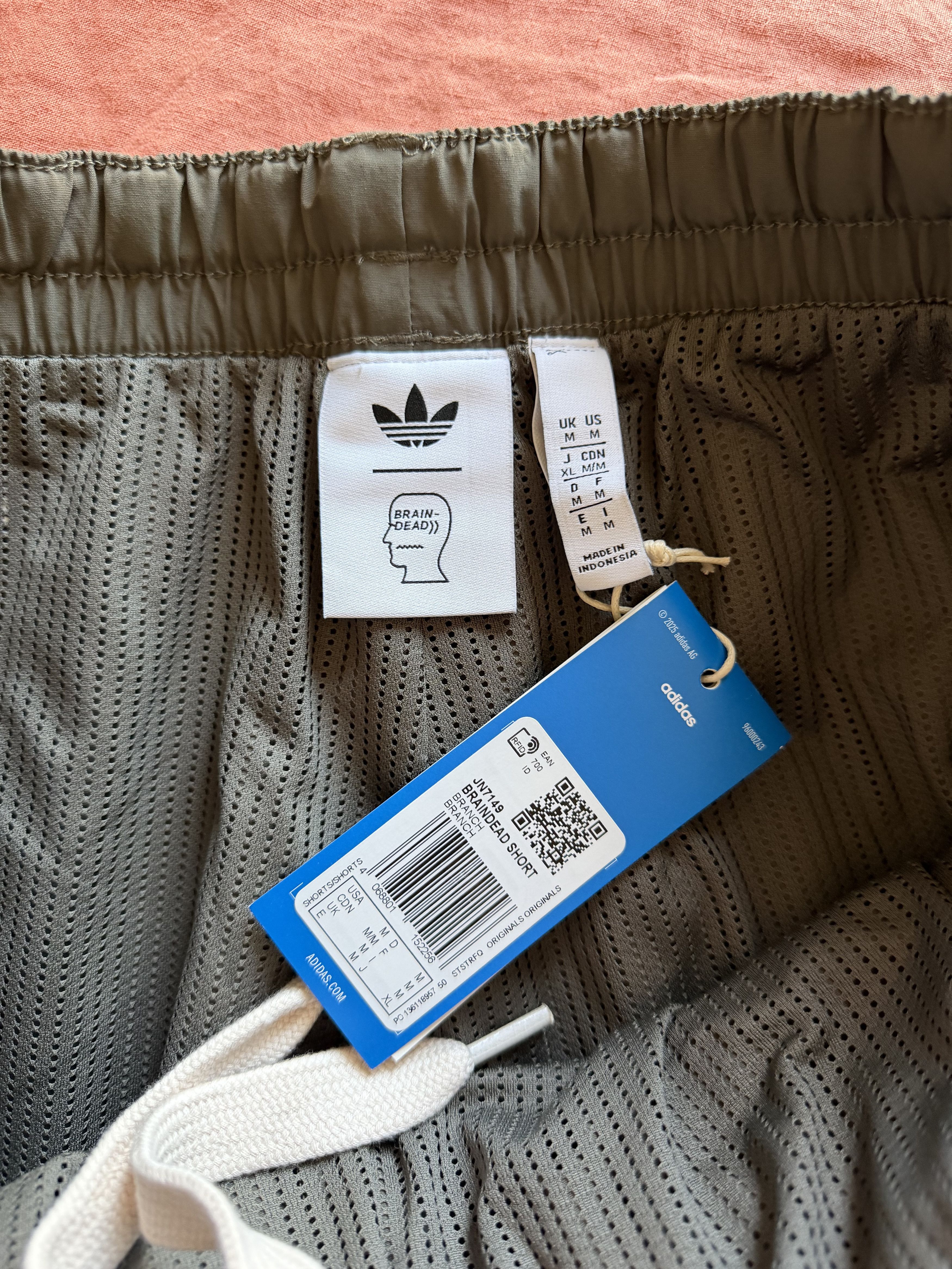 Adidas × Brain Dead Brain Dead Adidas Track Shorts in Brown Size US 32 / EU 48 - 6 Thumbnail