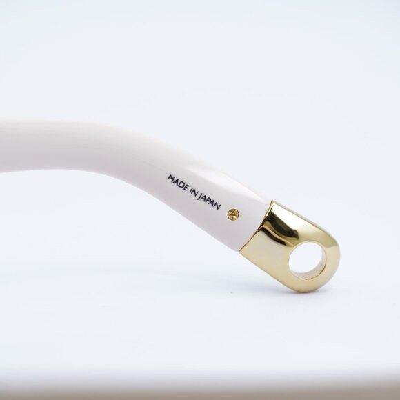 Jacquemus Jacquemus PILOTA JAC/2 C2 Sunglasses Ivory Pink Square Frame Size ONE SIZE - 8 Thumbnail