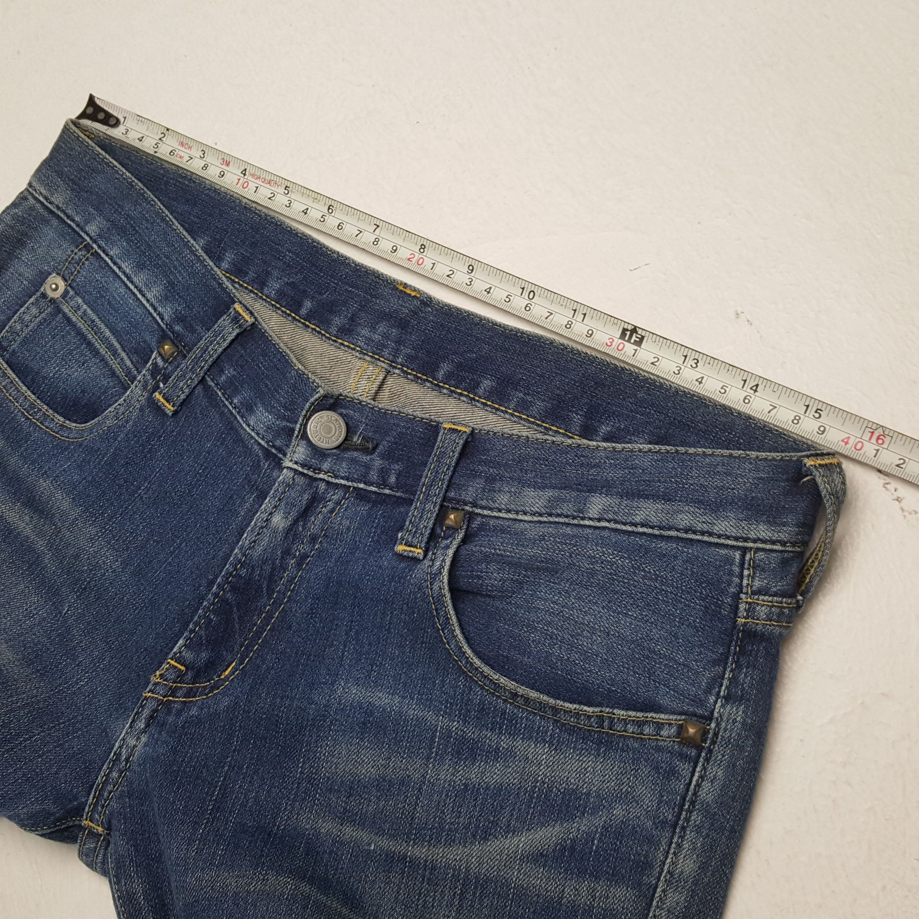 Hysteric Glamour × Japanese Brand × Vintage HYSTERIC GLAMOUR Japanese Brand Custom Art Jeans Size 31" - 7 Thumbnail