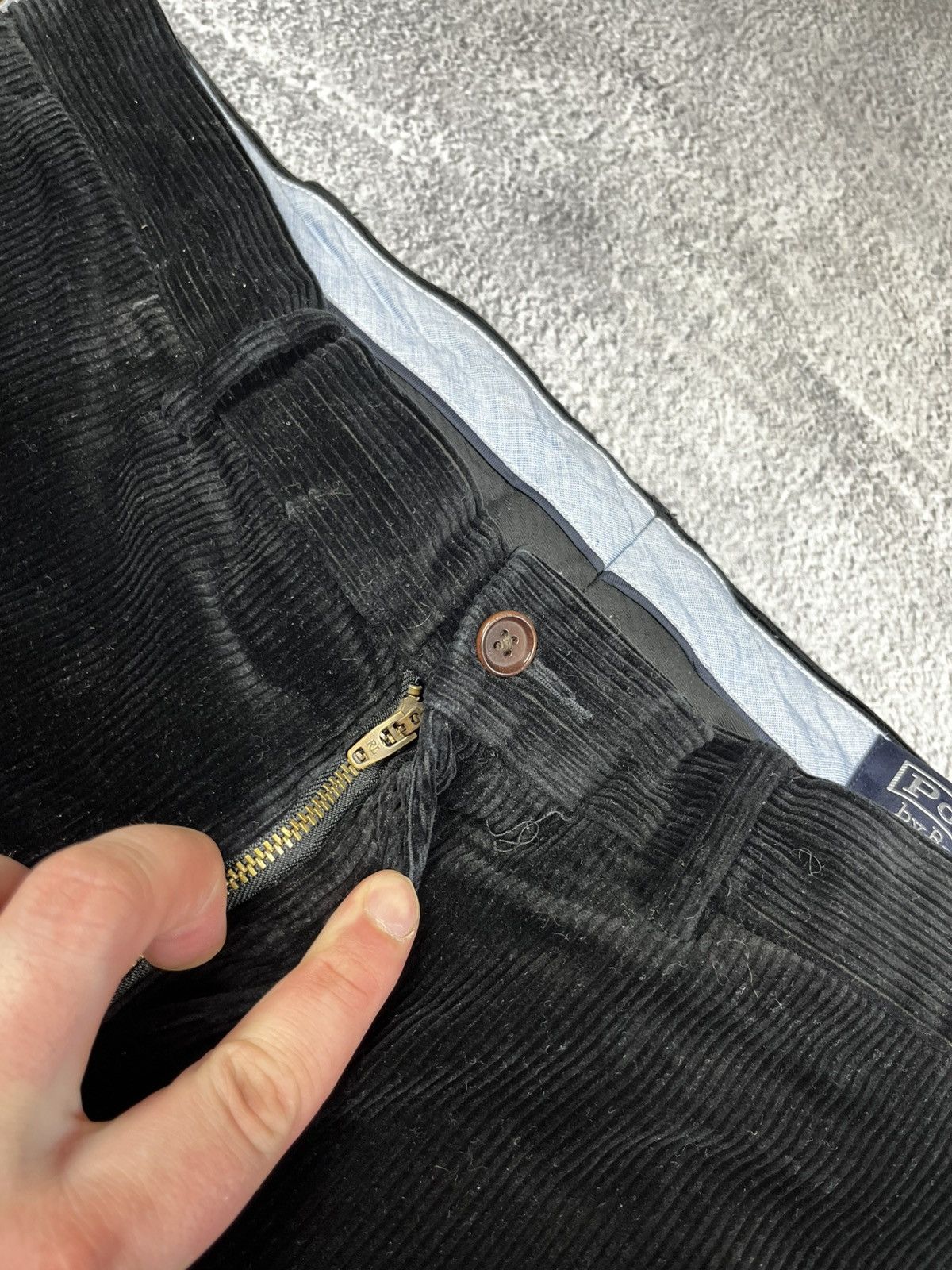 Polo Ralph Lauren × Ralph Lauren × Vintage Ralph Lauren corduroy pants vintage RRL Size US 35 - 3 Thumbnail