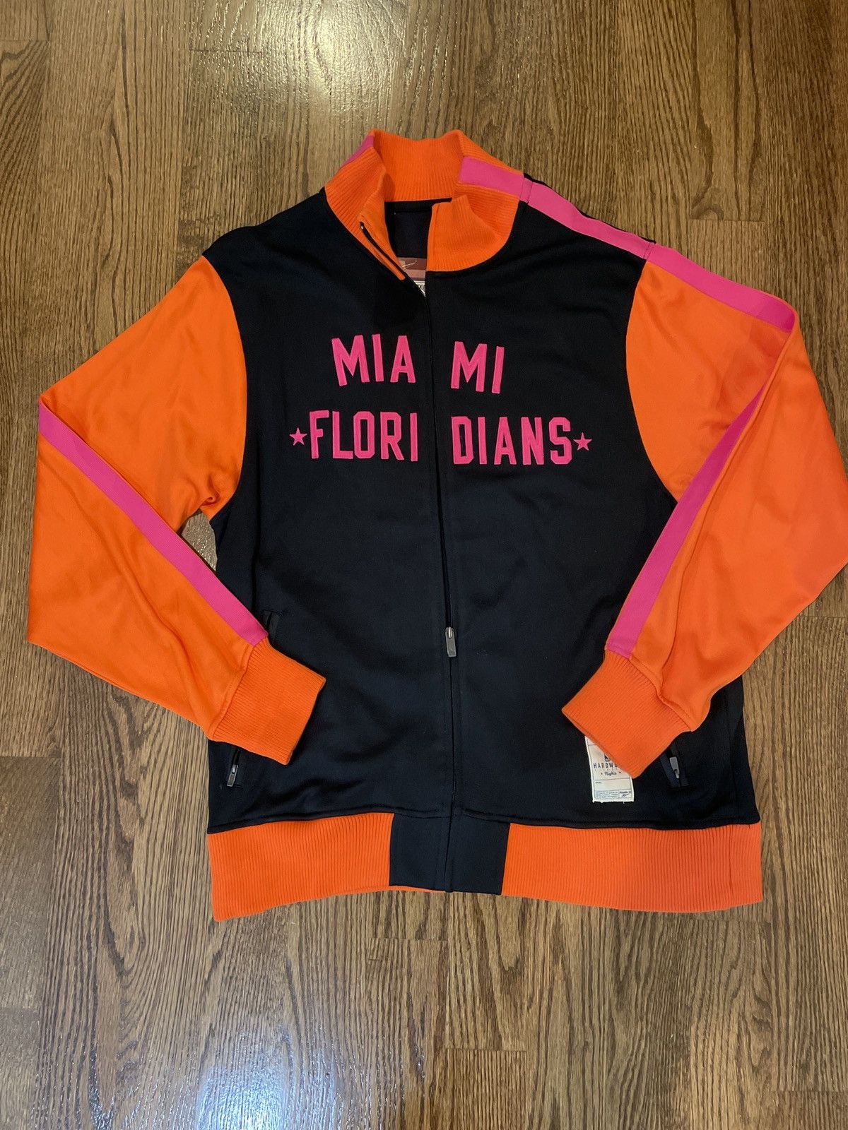 Reebok Miami Floridians (ABA) Full-Zip: Reebok Hardwood Classics Size US L / EU 52-54 / 3 - 1 Thumbnail
