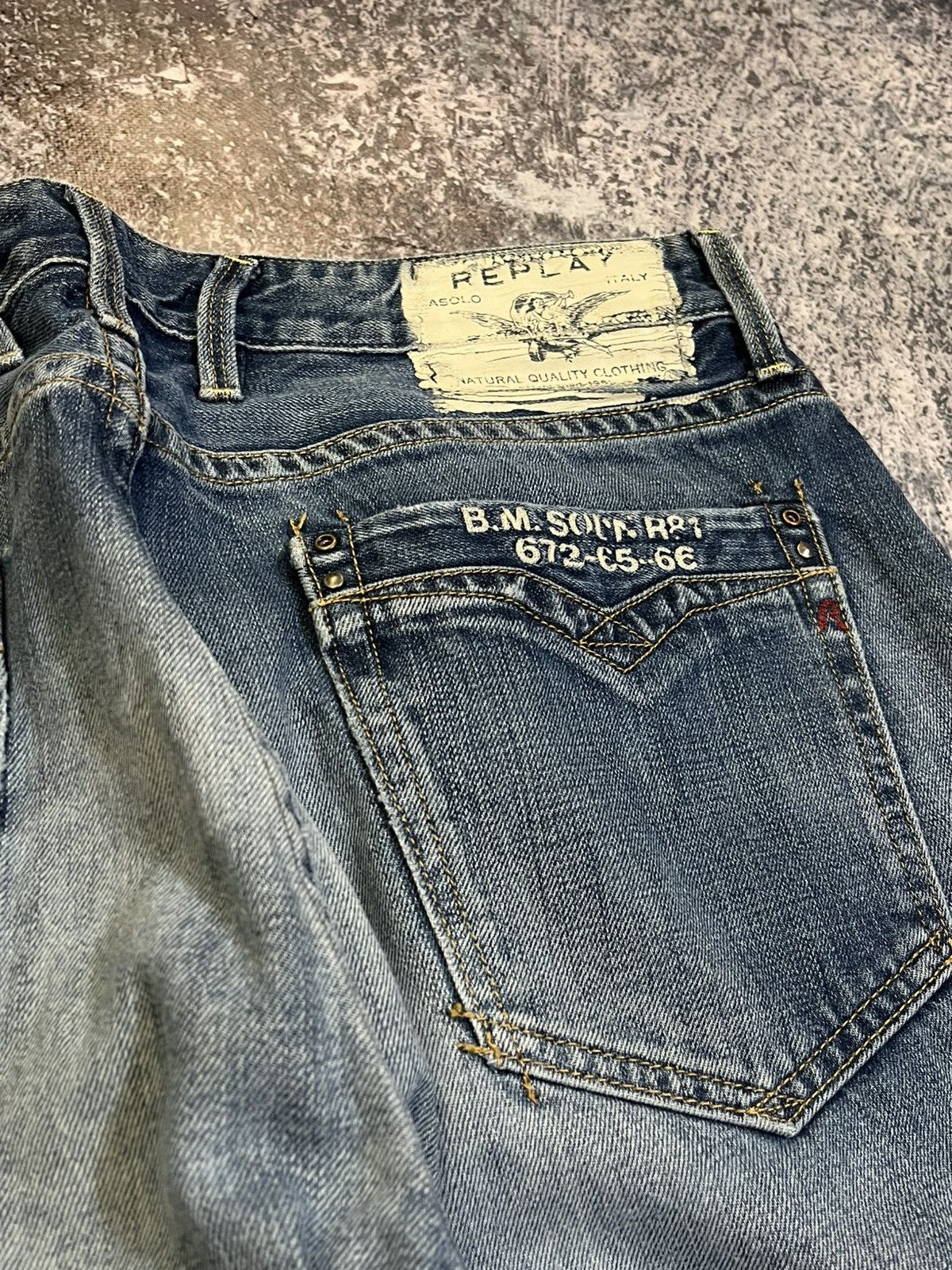 Replay hysteric glamour style y2k LGB Japanese denim Jeans
