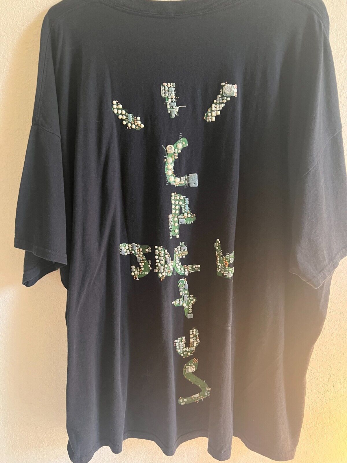 Travis Scott Travis Scott Motherboard Logo Youth T-Shirt Black Size US XL / EU 56 / 4 - 10 Thumbnail