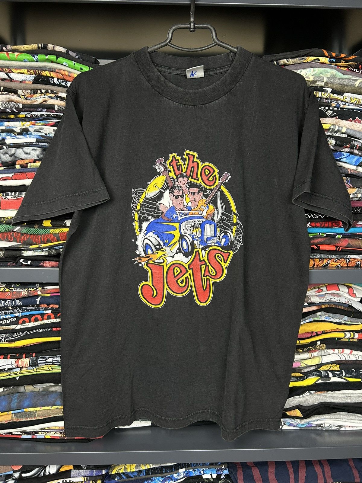 Band Tees × Vintage Vintage 90s The Jets Tee Band T shirt Size US L / EU 52-54 / 3 - 1 Thumbnail