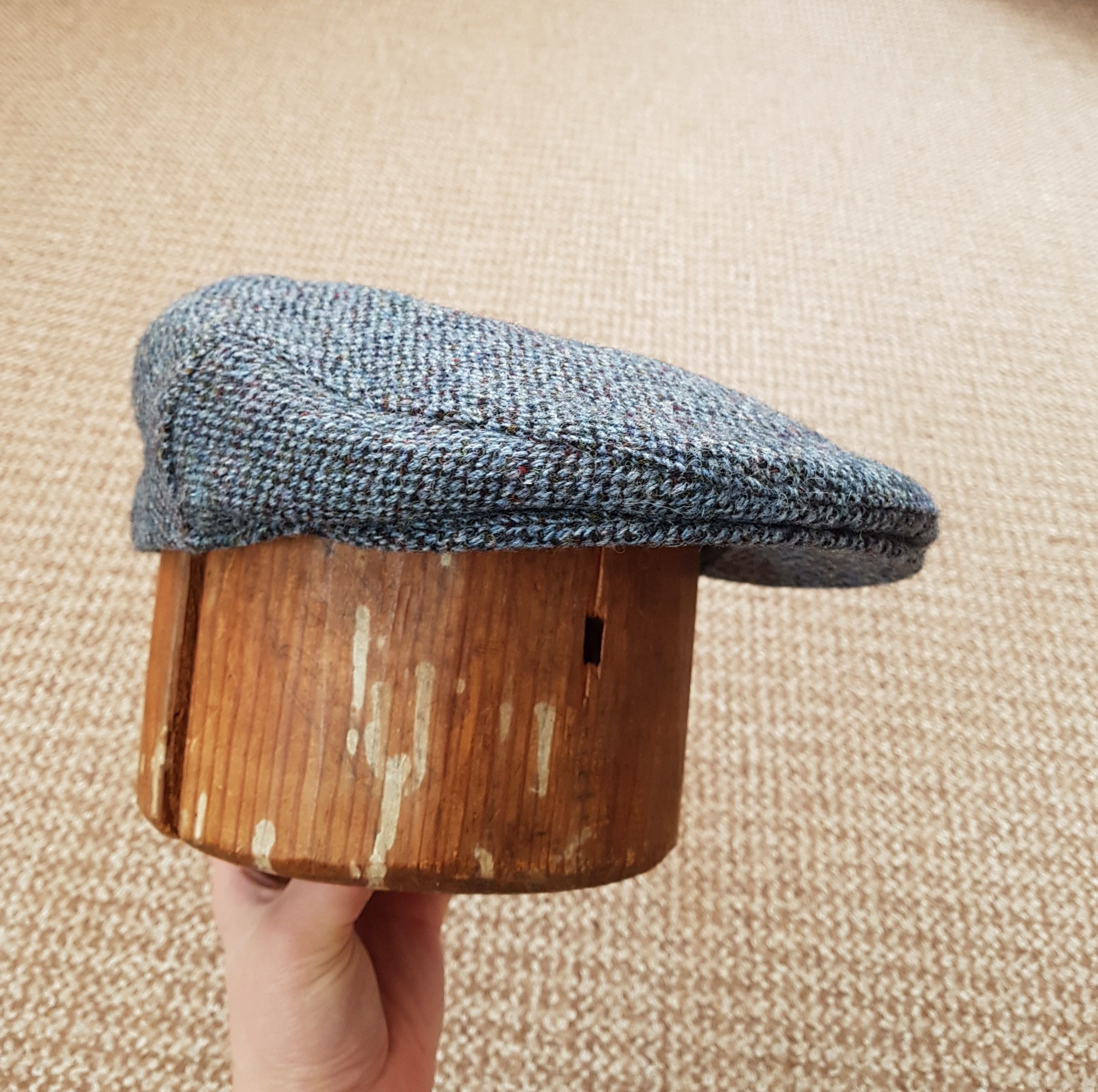 Harris Tweed Harris Tweed Peaky Blinders Centenary Label Wool Hat Cap Size 40 - 2 Thumbnail