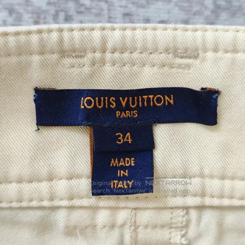 Louis Vuitton Louis Vuitton Beige Cotton Blend Casual Pants . Size 28" / US 6 / IT 42 - 5 Thumbnail