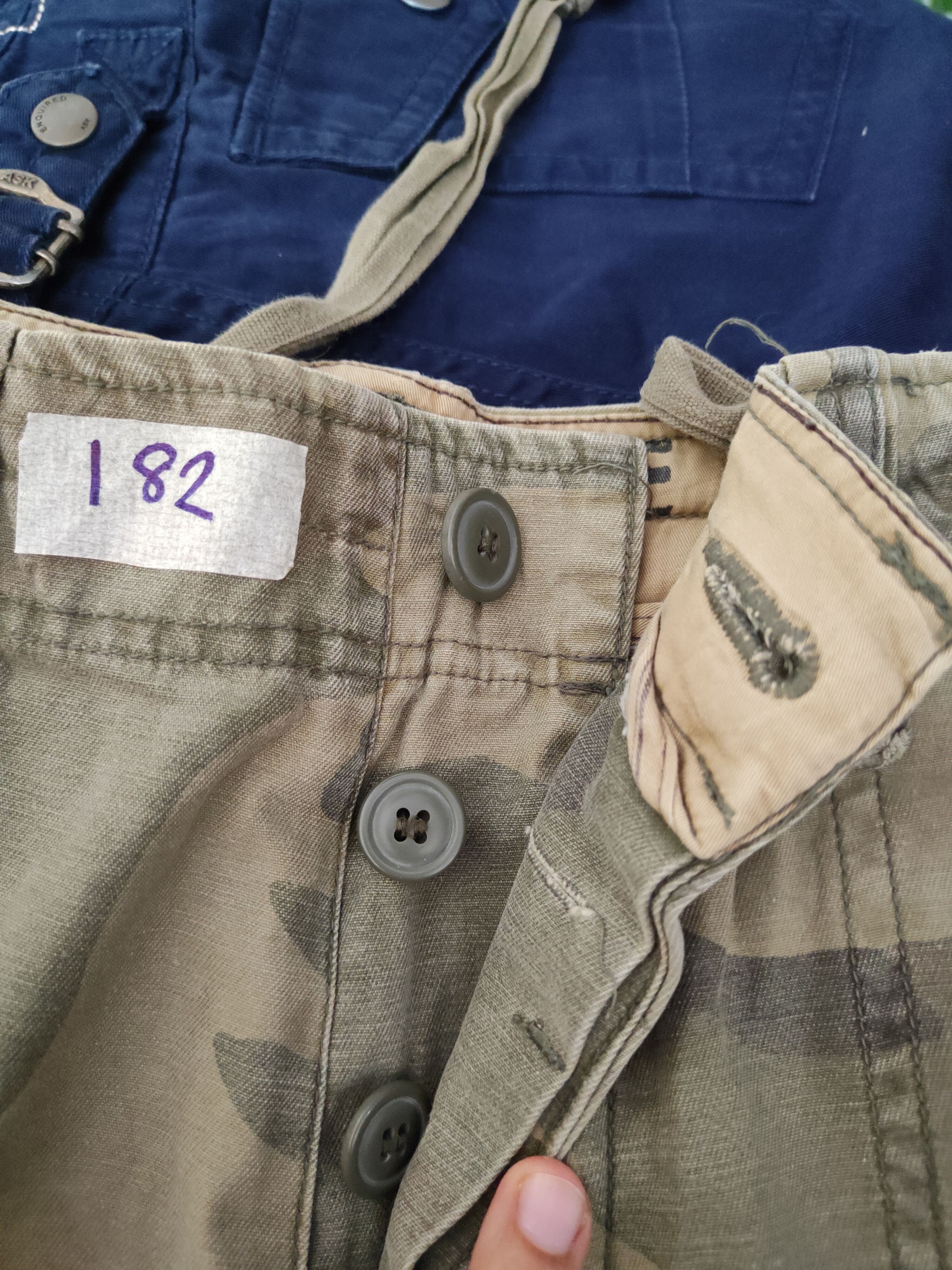 Abercrombie & Fitch DLL Abercrombie Camouflage Multipocket Cargo Pants #182 Size US 32 / EU 48 - 17 Thumbnail
