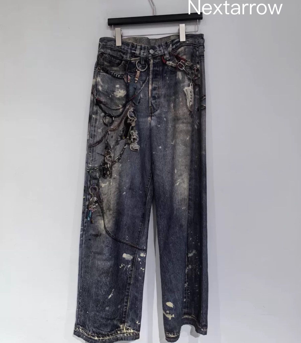 Acne Studios Acne Studios 3D Digital Printed Jeans Size US 44 / EU 60 - 1 Thumbnail