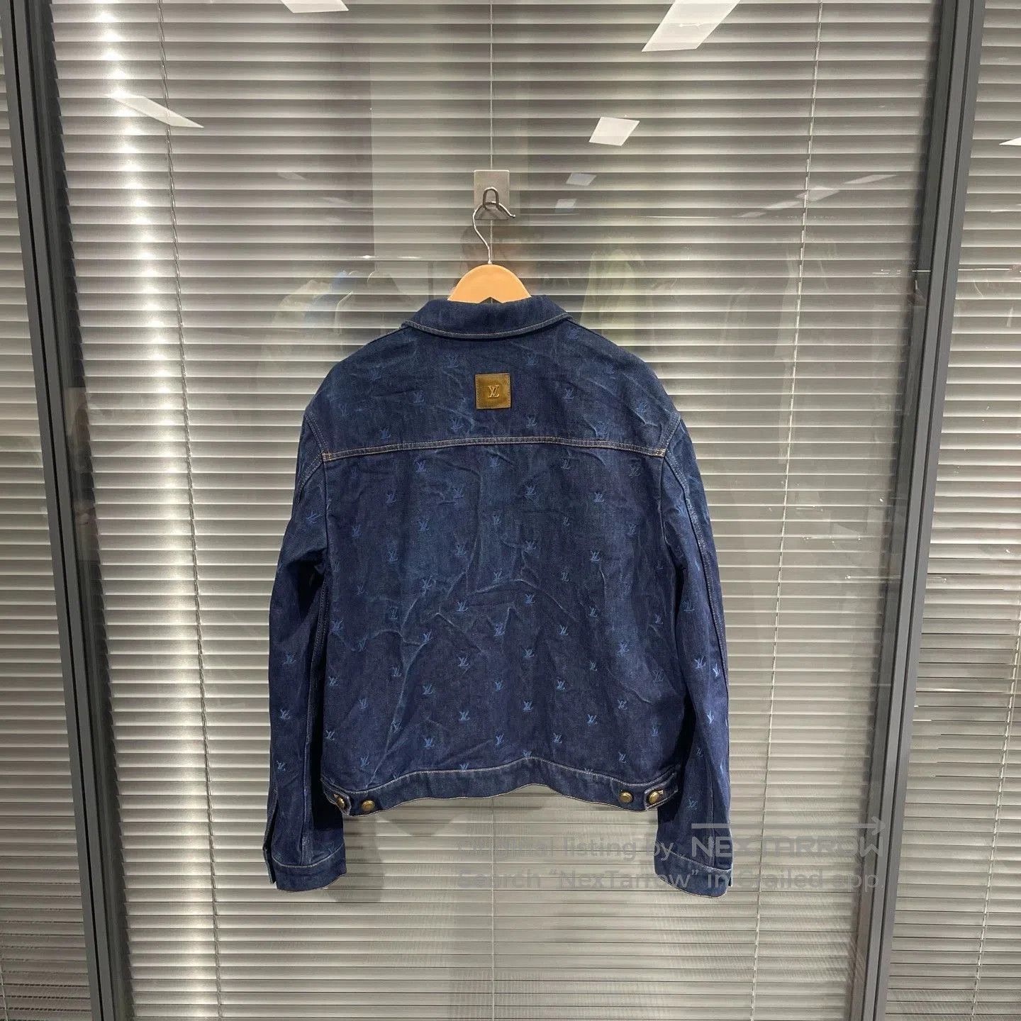 Louis Vuitton Blue Denim Jacket with Button Front and Pockets. Size US L / EU 52-54 / 3 - 2 Thumbnail