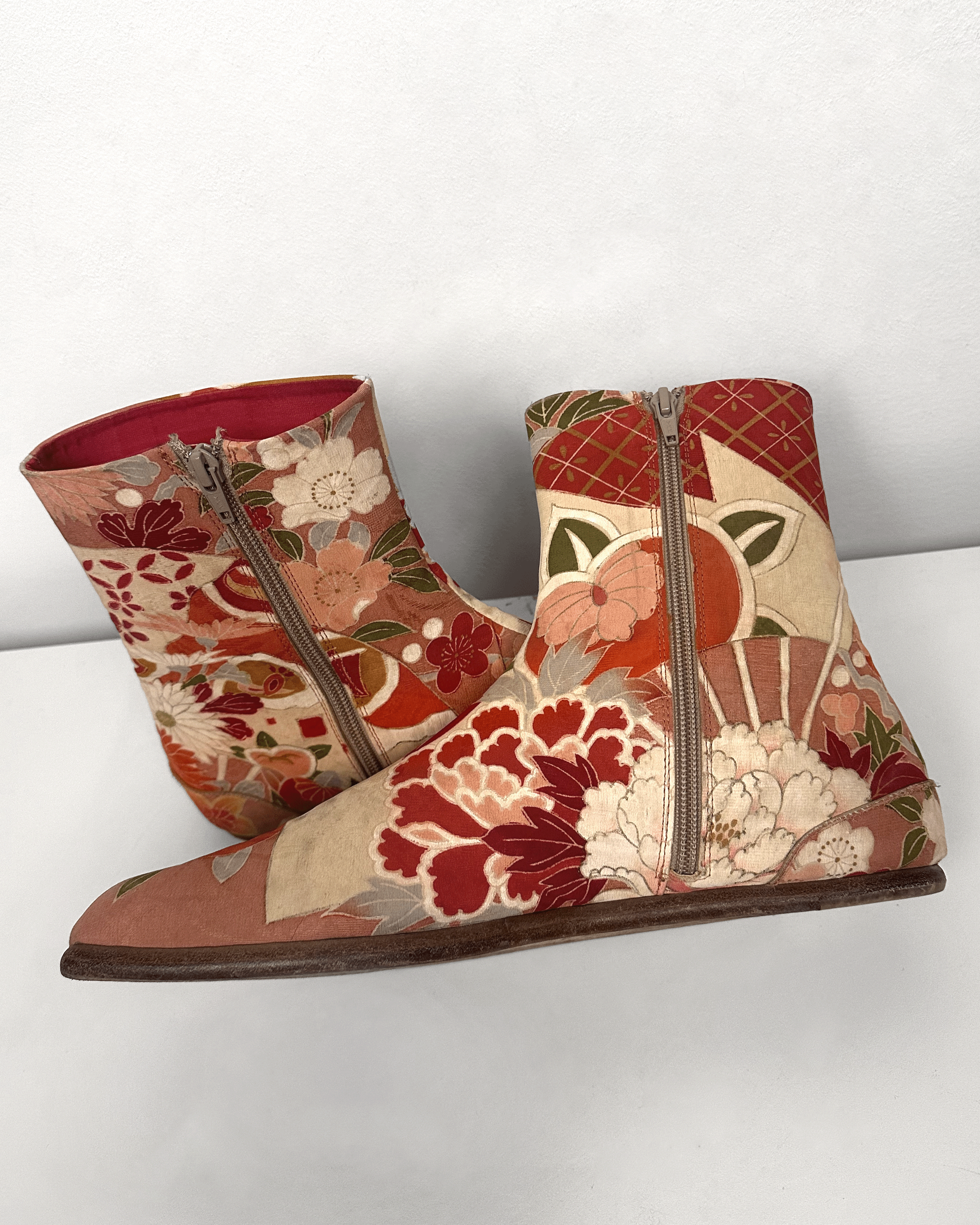 Maison Margiela Maison Margiela Floral Embroidered Jaccquard Tabi Boots Size US 12.5 / EU 45-46 - 7 Thumbnail