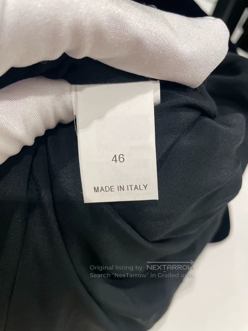 Brunello Cucinelli Brunello Cucinelli Black Triacetate Fiber Suit Jacket Size 46L - 5 Thumbnail