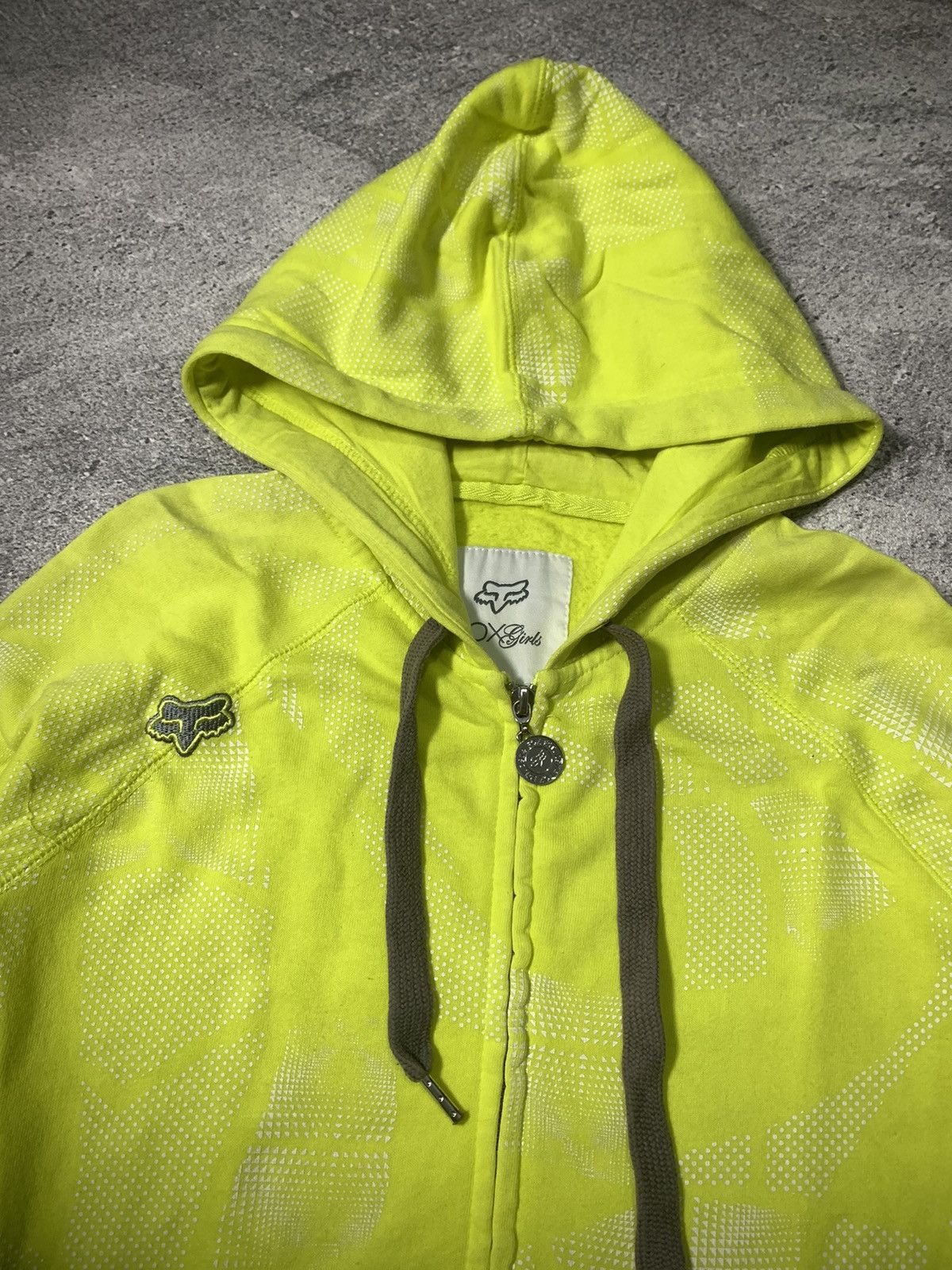 Fox Racing 💸Y2K ZIPHOOIE FOX RACING💸 Size M / US 6-8 / IT 42-44 - 2 Thumbnail