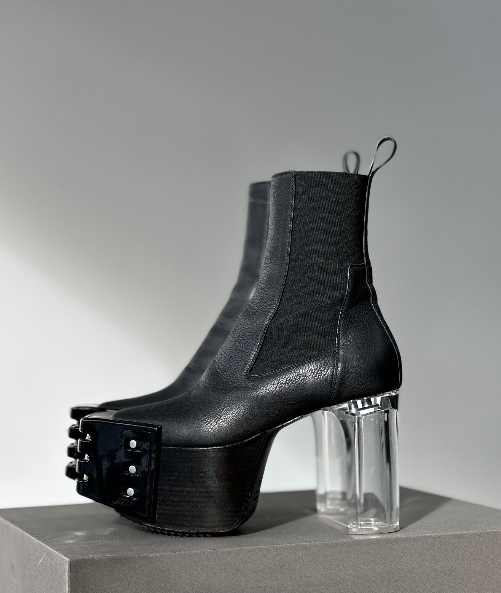 Rick Owens metal grill kiss boots SIZE41 【全商品オープニング価格 