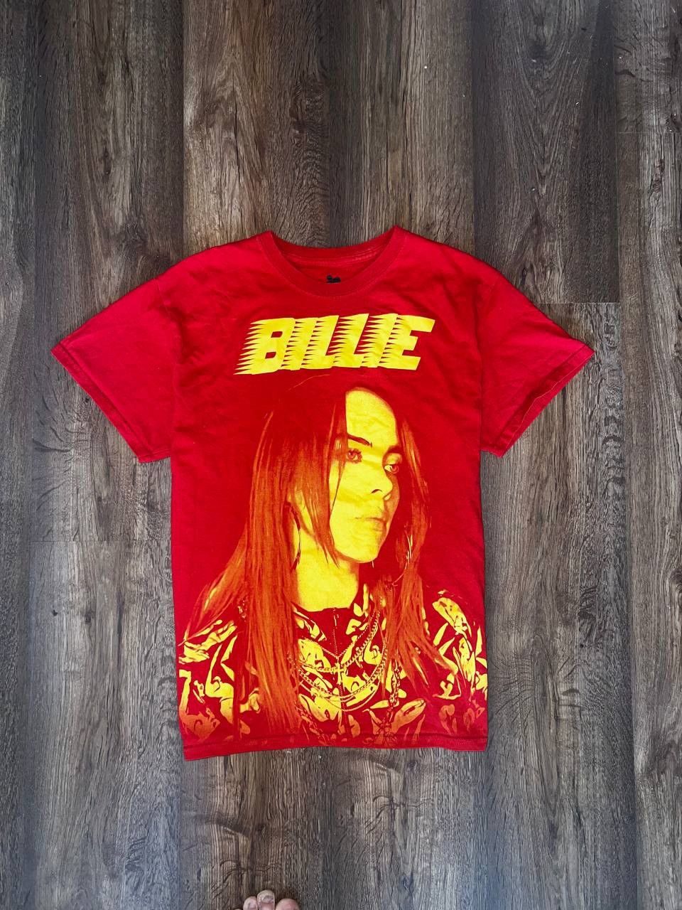 Band Tees × Billie Eilish × Ghost Supply Billie Eilish Flamed Ghost T-Shirt Size US M / EU 48-50 / 2 - 7 Thumbnail