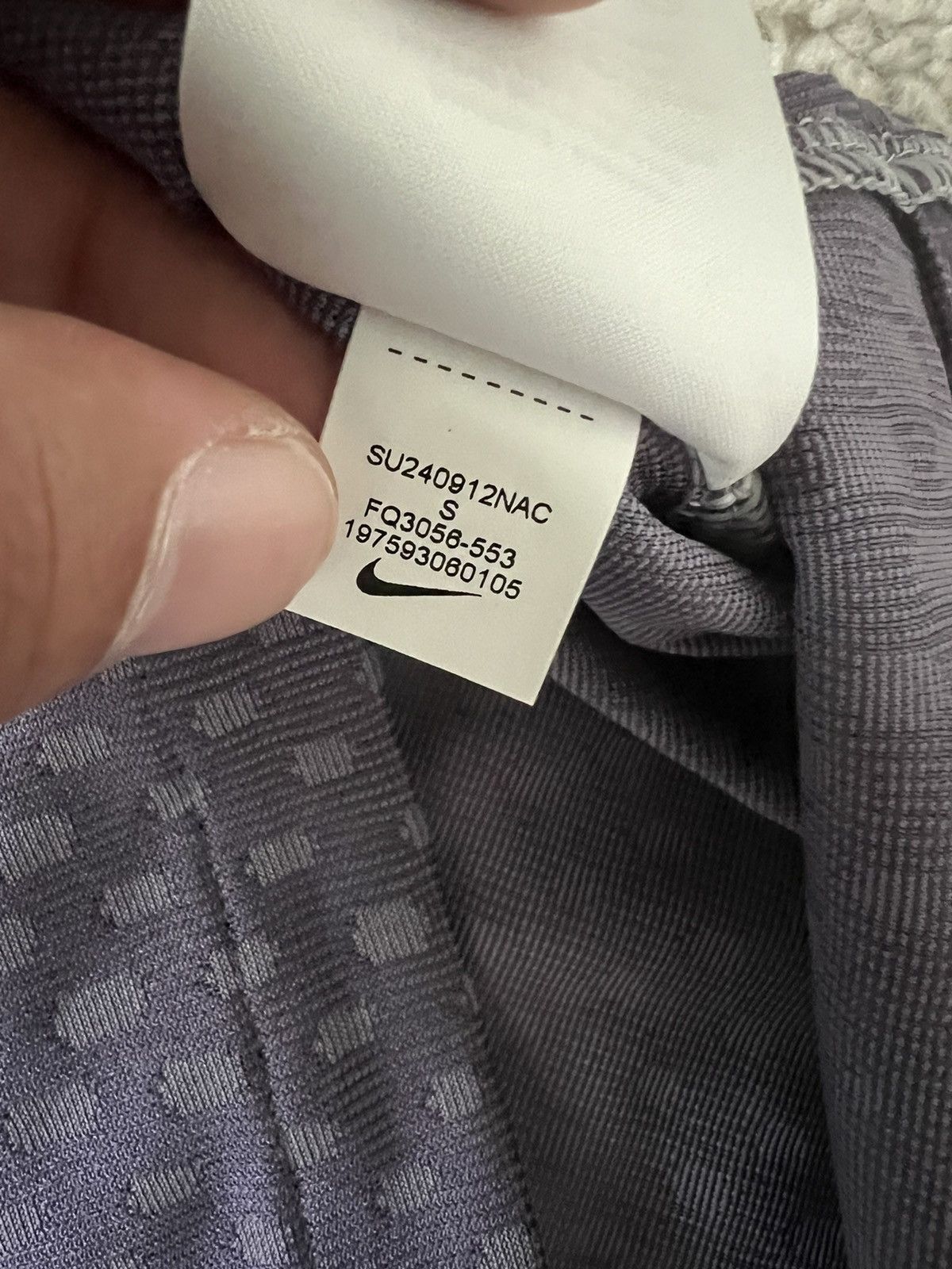 Nike Nike Golf Polo DriFit ADV Tour Jacquard Purple Size S / US 4 / IT 40 - 10 Thumbnail