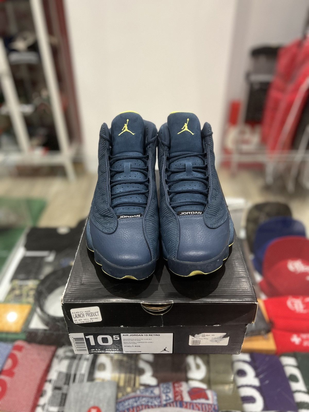 Jordan Brand Jordan 13 Squadron Blue Size: 10.5 Size US 10.5 / EU 43-44 - 3 Thumbnail