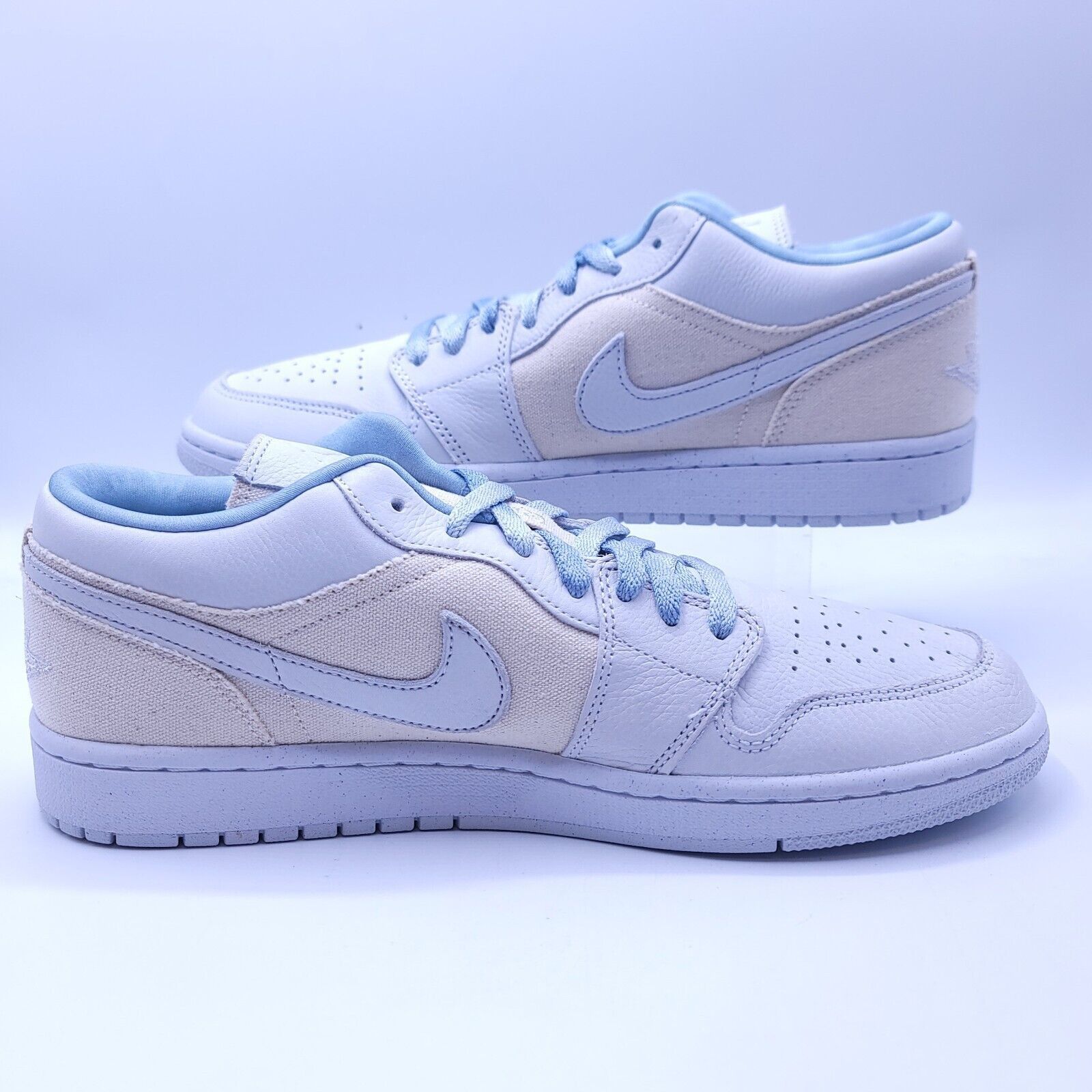 Nike Nike Air Jordan 1 Low SE Shoe Women Size 12 DQ4151-500 White Size US 12 / IT 42 - 6 Thumbnail