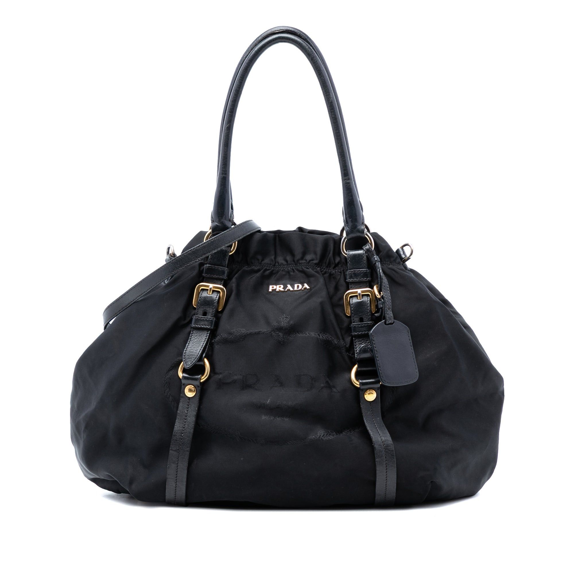 Prada Tessuto Canapa Logo Satchel Size ONE SIZE - 1 Thumbnail