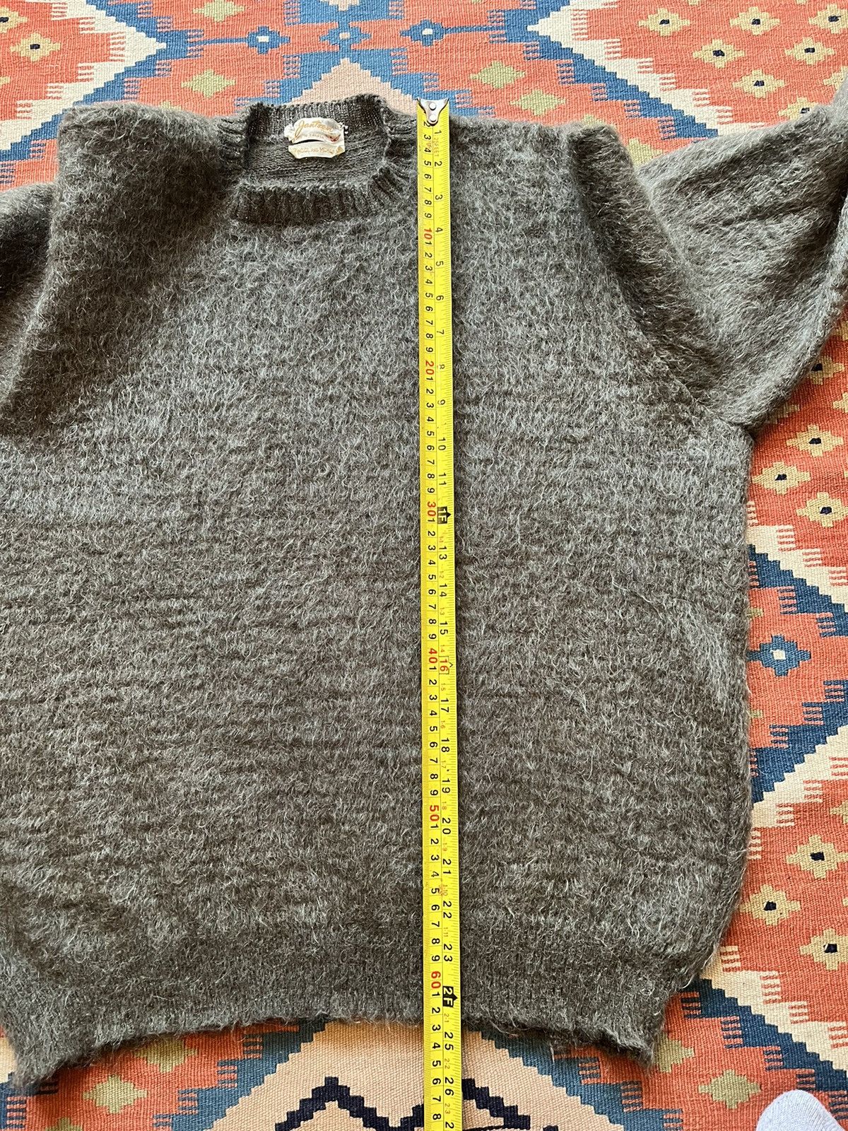 Vintage Vintage 60’s Mohair kurt cobain Crewneck RARE CRAZY Size US L / EU 52-54 / 3 - 8 Thumbnail