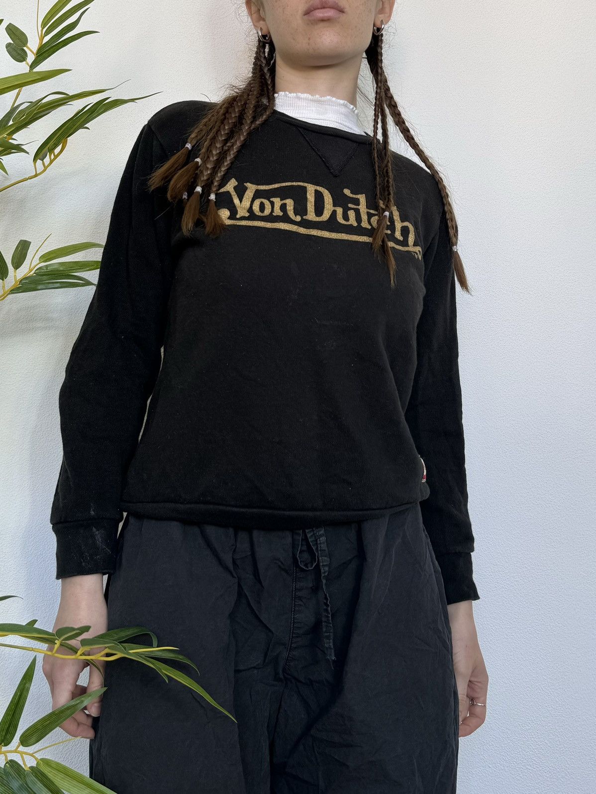 Von Dutch VINTAGE VON DUTCH 2000s SWEATSHIRT Size XS / US 0-2 / IT 36-38 - 2 Thumbnail